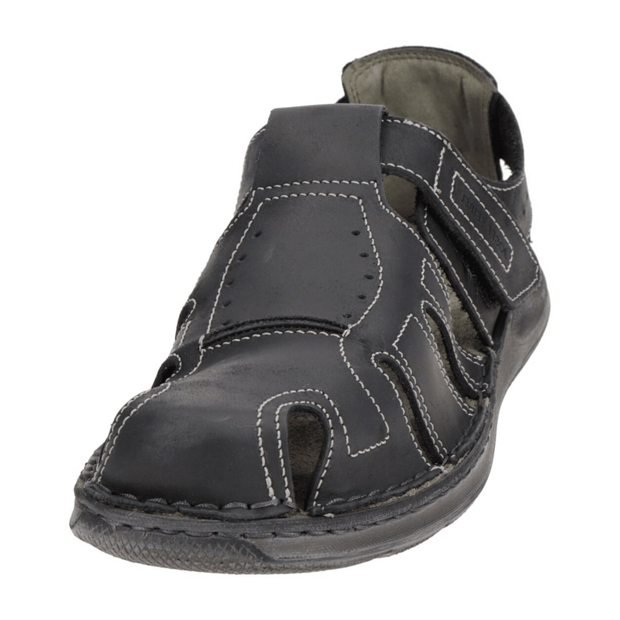 Josef Seibel Sandal Maverick 01 Black Nubuck for Women