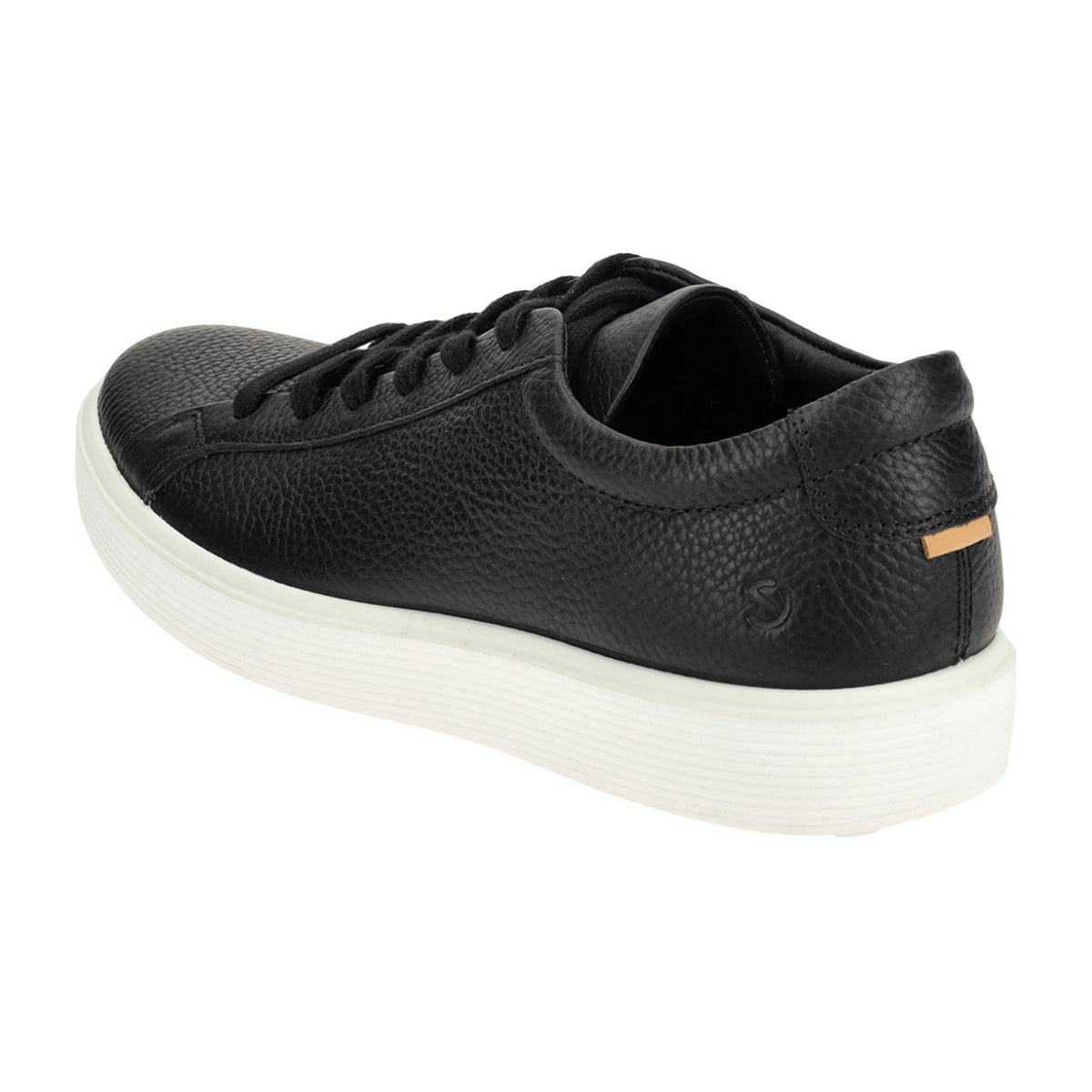 Ecco SOFT 60 M Men's Black Leather Shoes - Comfort & Style - Bartel-Shop