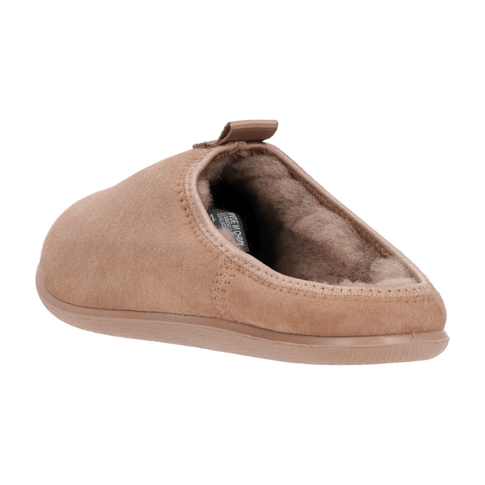 Ecco Easy Women's Warm-Lined Slippers in Light Brown - Bartel-Shop