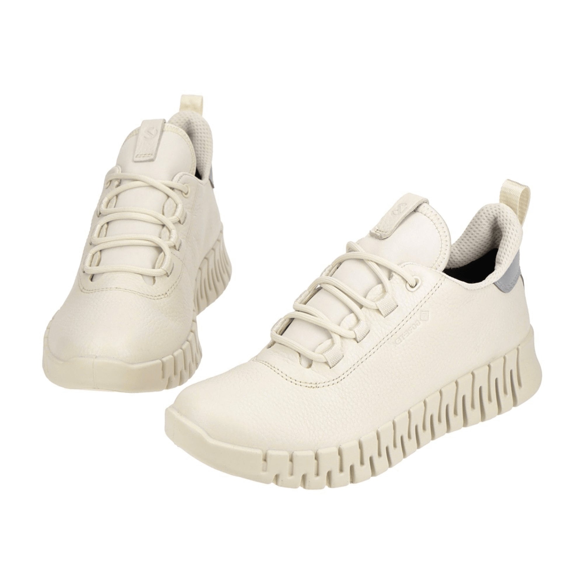 Ecco Gruuv GTX Women's Sneakers - Beige GORE-TEX Waterproof Shoes - Bartel-Shop