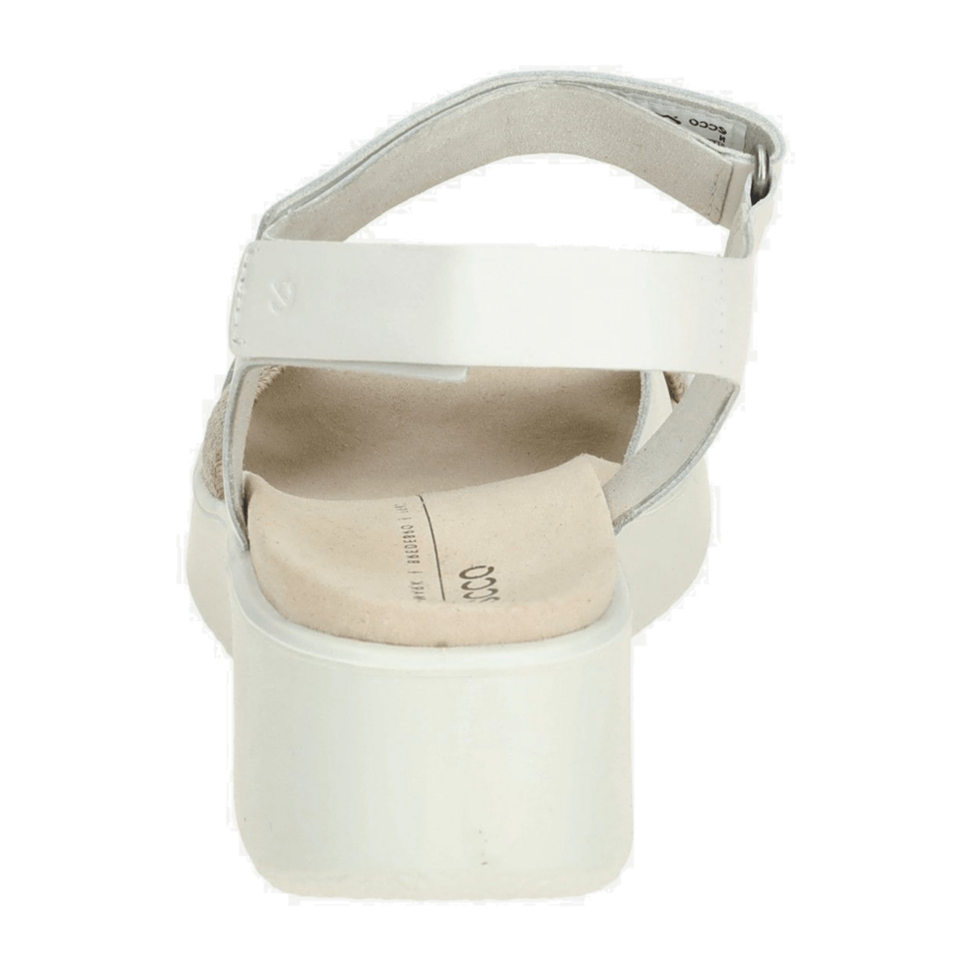 Ecco Flowt Wedge White Sandals for Women - Stylish & Comfortable - Model 273323 - Bartel-Shop