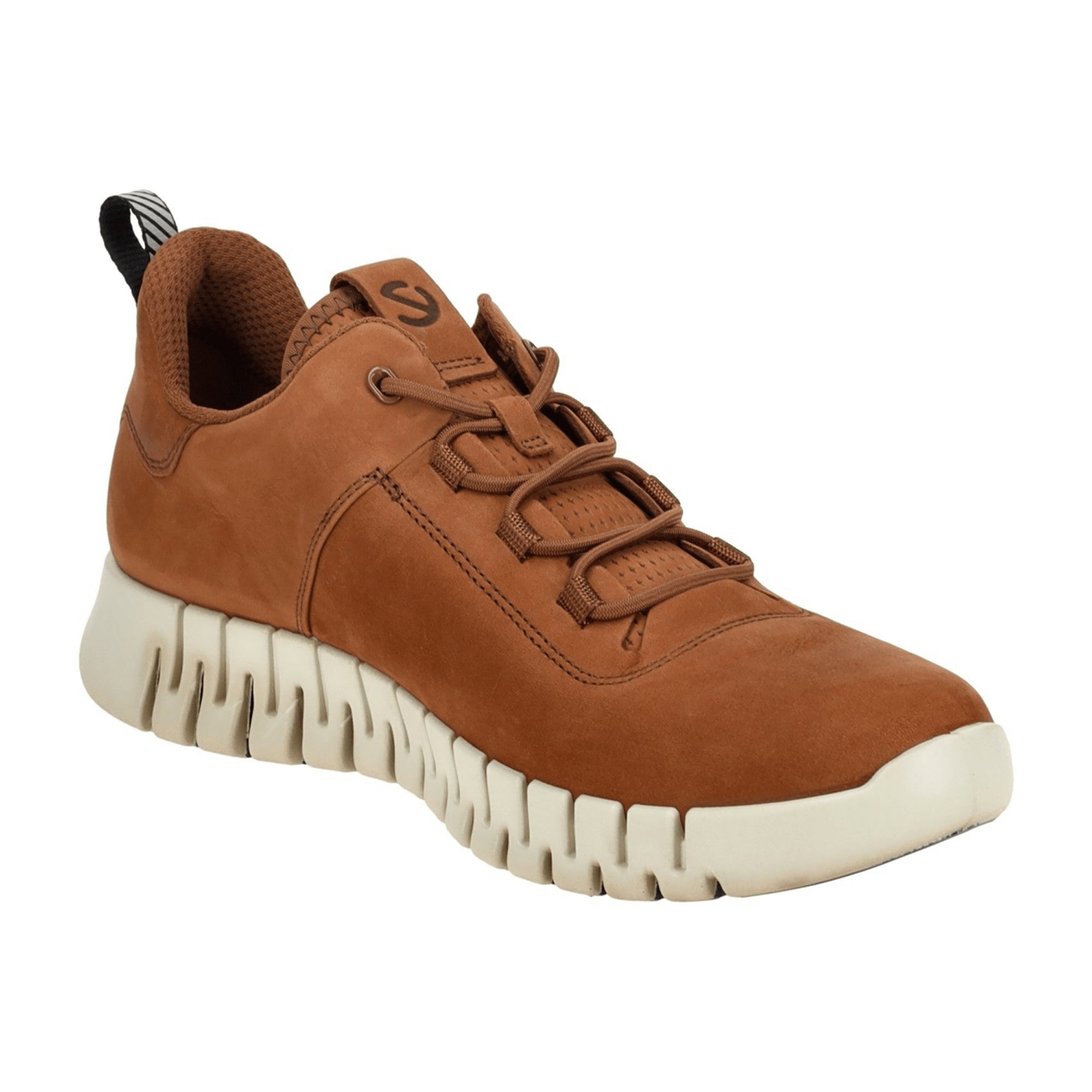 Ecco Gruuv Men's Brown Mink Sneakers 525204 | Stylish & Durable Casual Shoes for Women