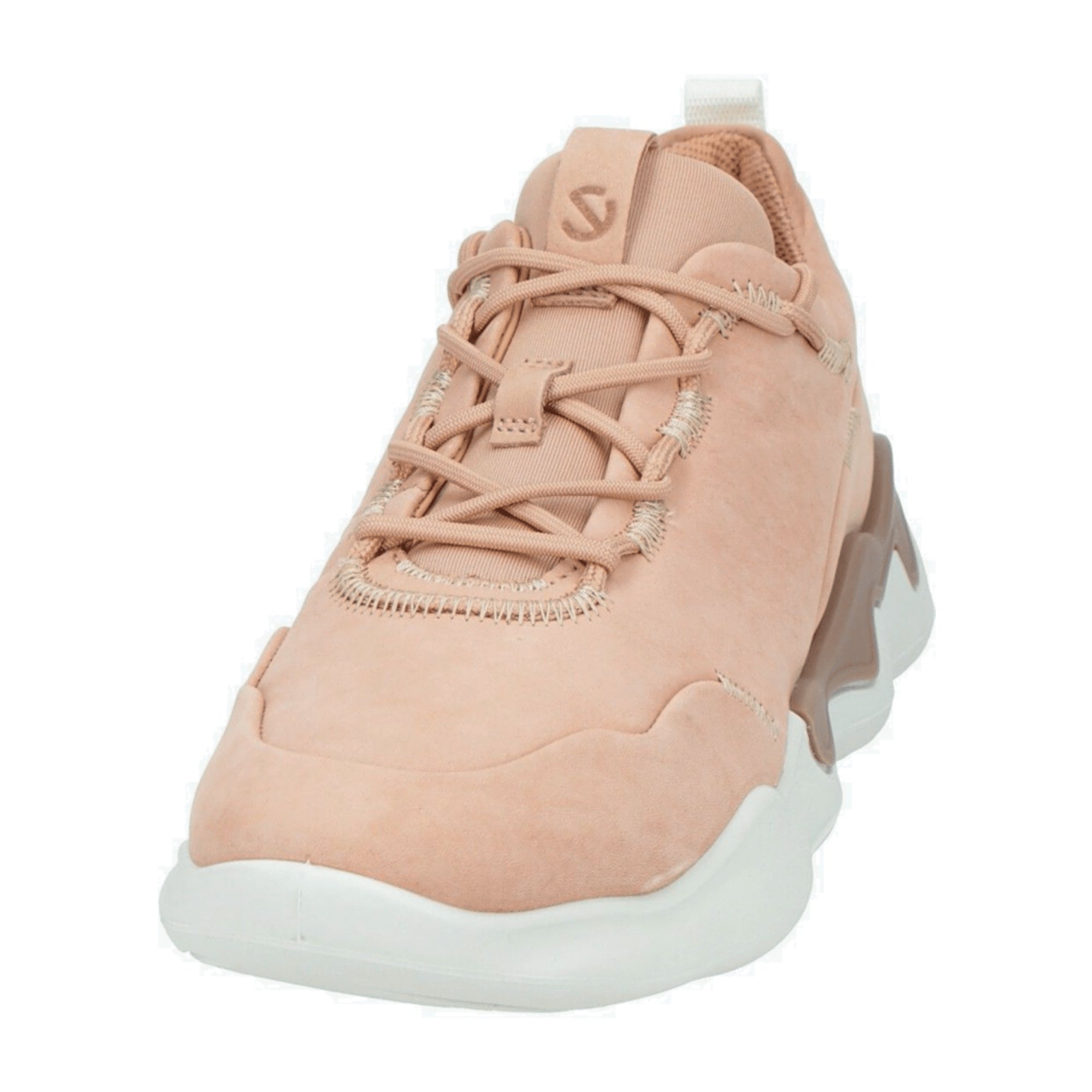 Ecco Elo Women's Nubuck Sneakers - Stylish Rose Pink, Comfortable & Durable, Model 810823