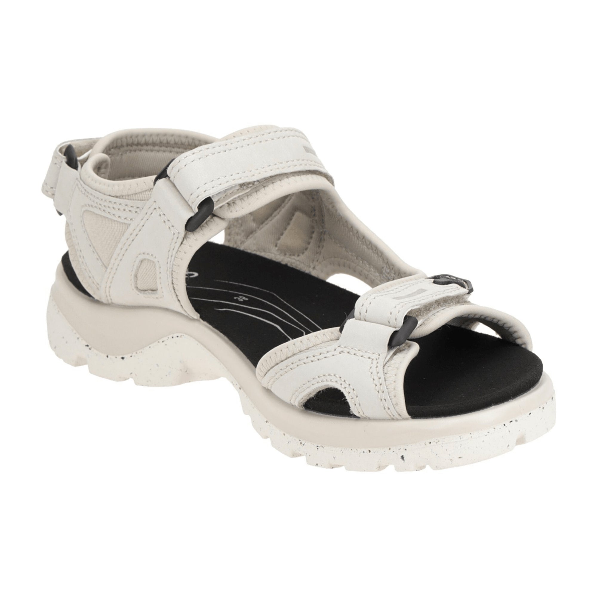 Ecco Offroad Plus Women's Sandal - Durable & Stylish in Gravel Grey