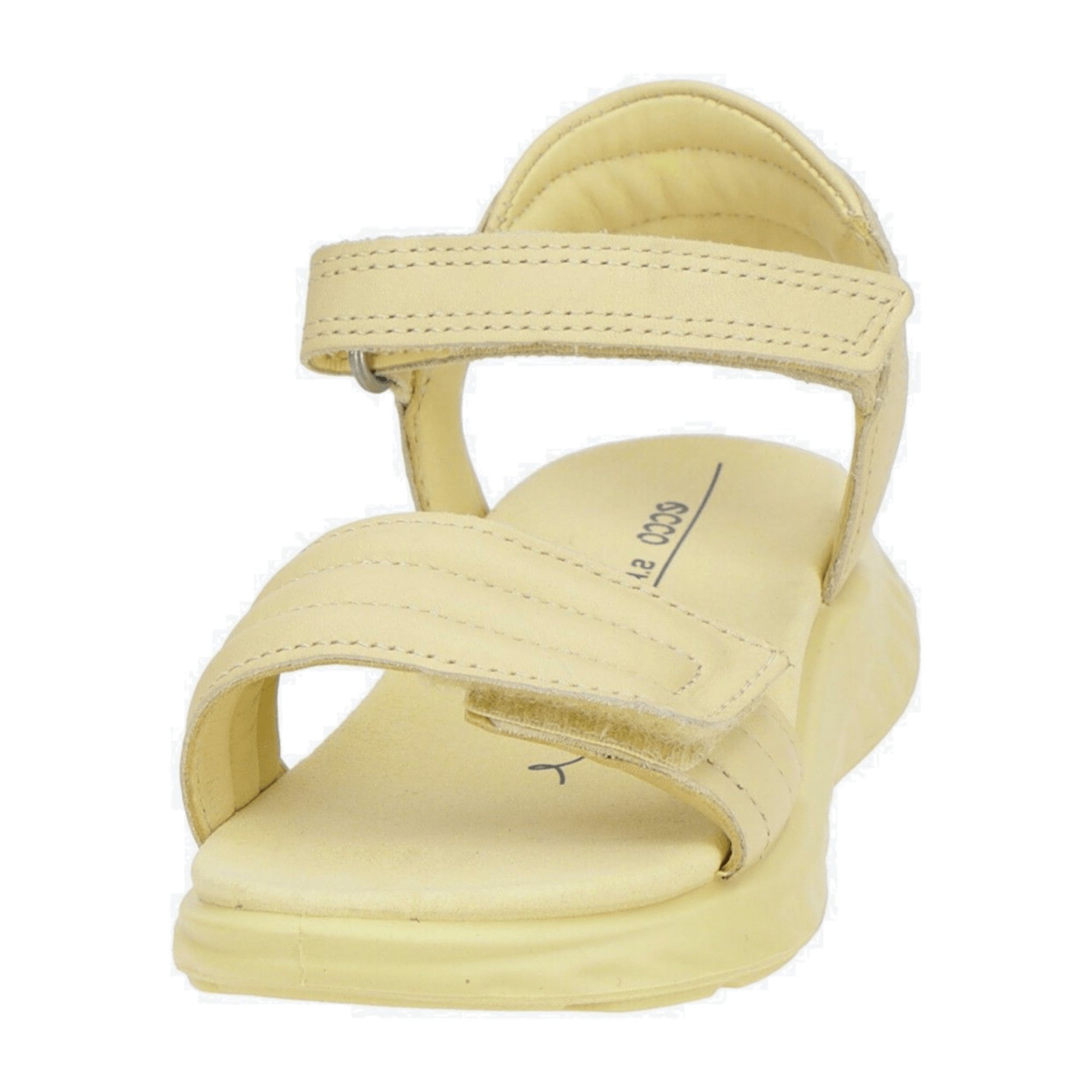 Ecco sandals yellow hotsell