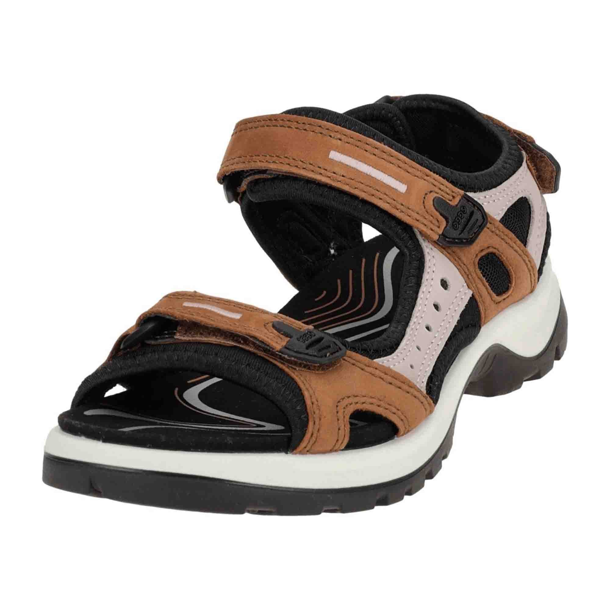 Ecco Women's Durable Outdoor Shoes in Stylish Brown