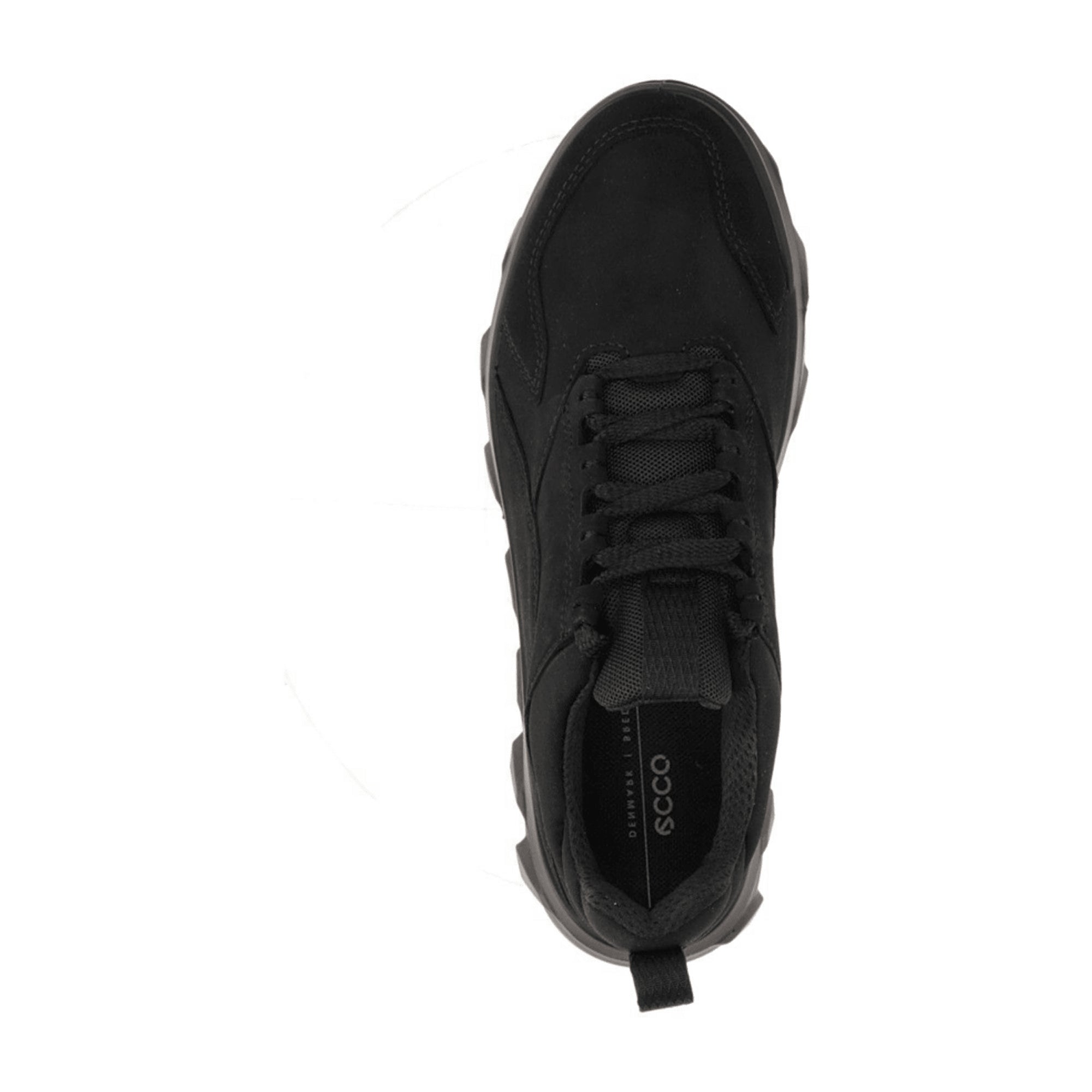 Ecco MX Women's Nubuck Sneakers - Durable Black Shoes for Everyday Style, Model 820313 - Bartel-Shop