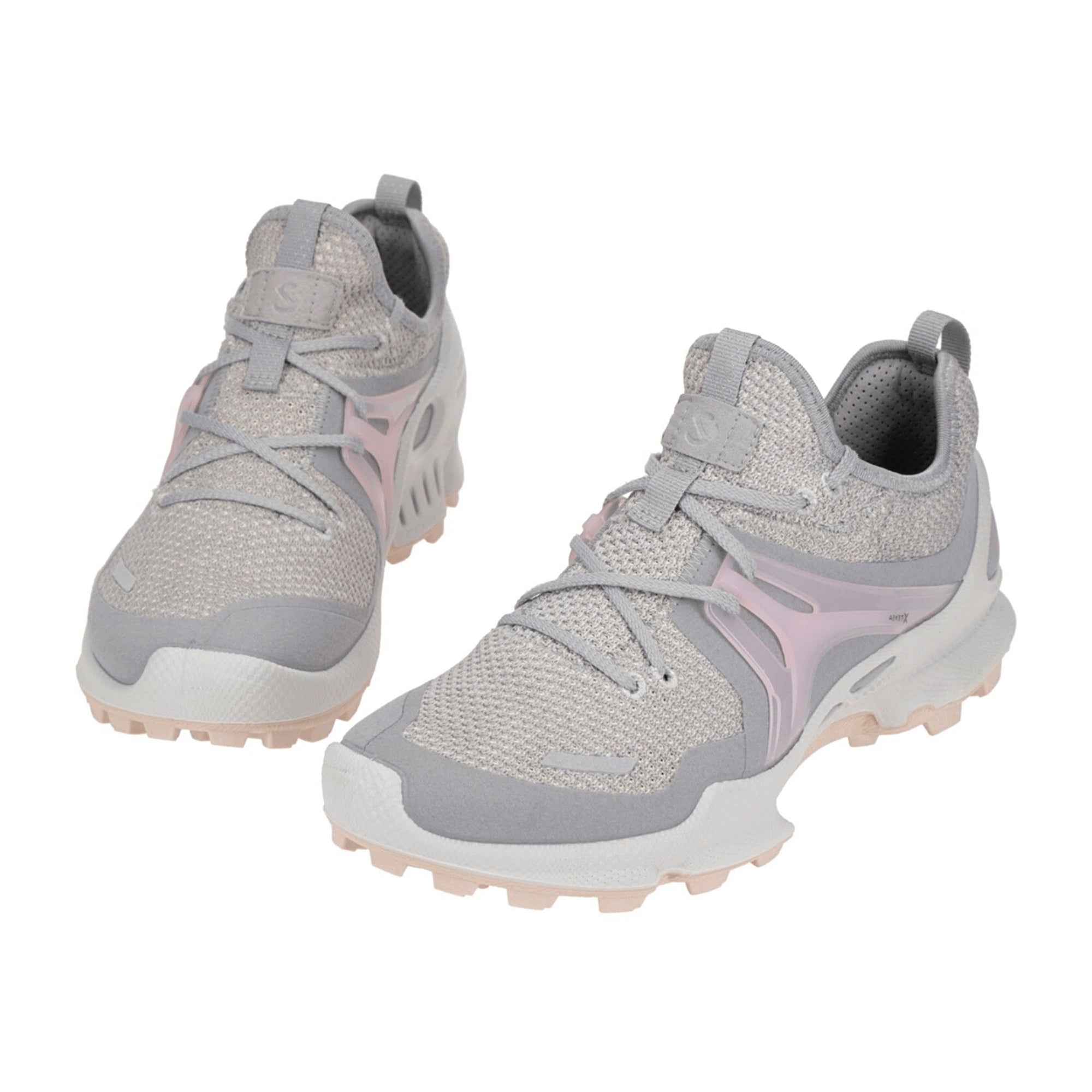 Ecco Biom C-Trail Women's Hiking Shoes - Durable & Stylish in Silver Grey | Model 803173 - Bartel-Shop