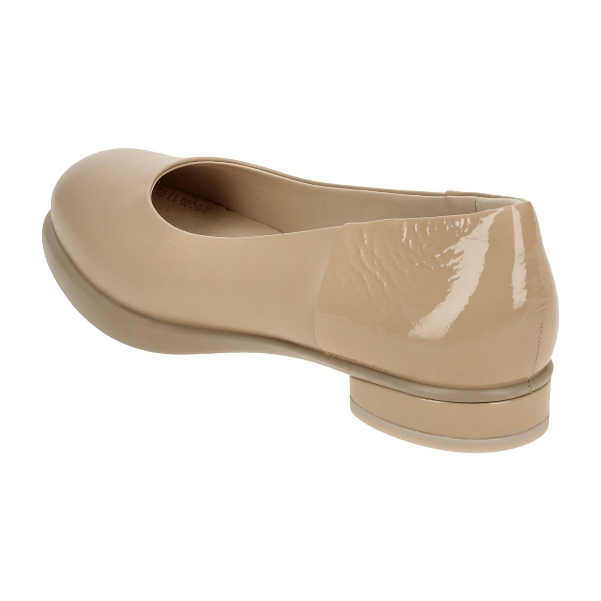 Ecco Sculpted Taupe Ballerina Flats 222303 for Women - Stylish & Comfortable