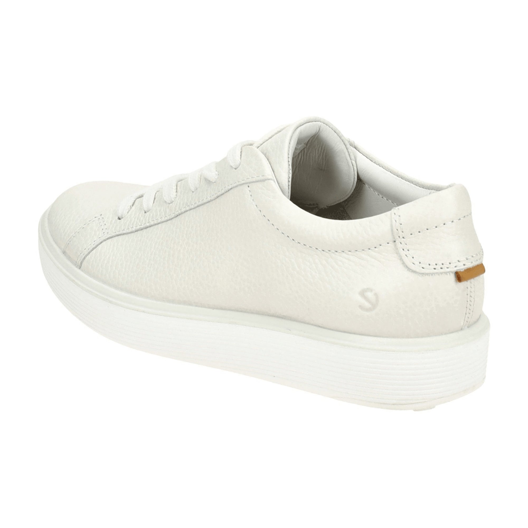 Ecco Soft 60 Women's Sneakers in Cream White - Durable and Stylish Footwear - Bartel-Shop
