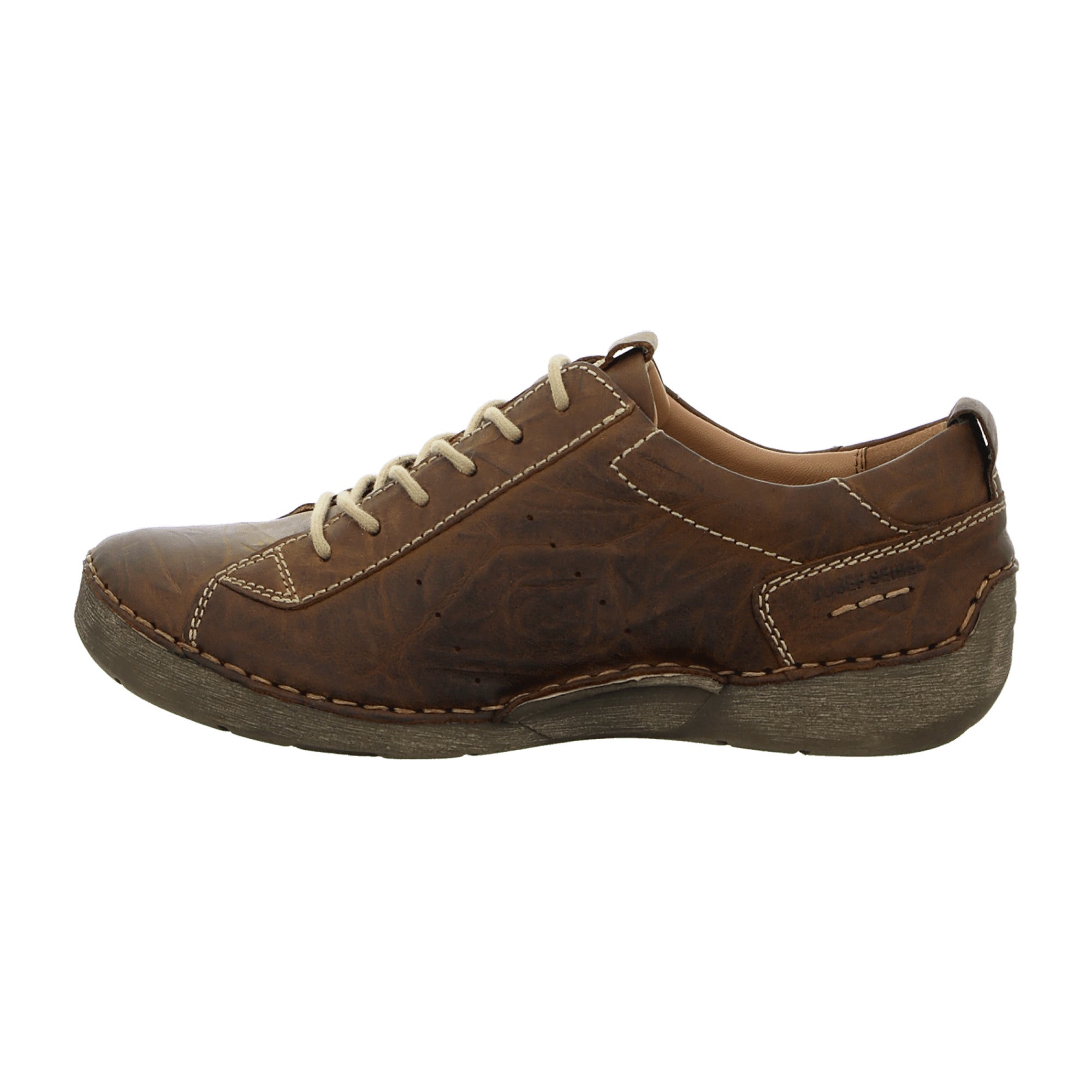 Comfortable Women's Slip-On Shoes by Josef Seibel in Brown