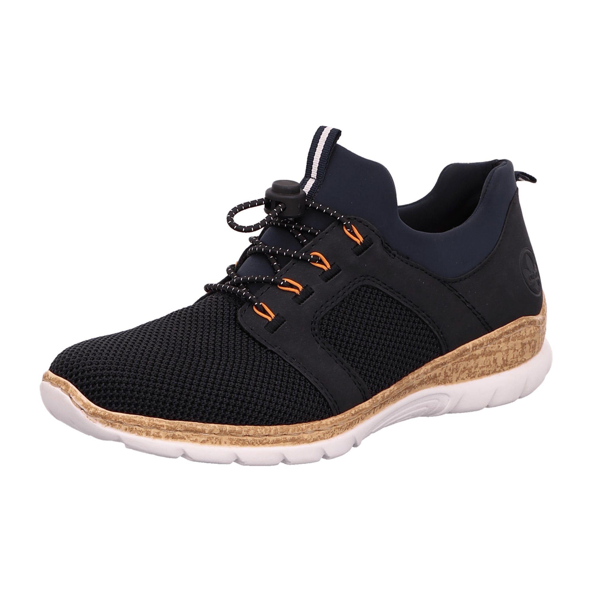 Rieker Knittech Blue Slip-On Shoes for Women