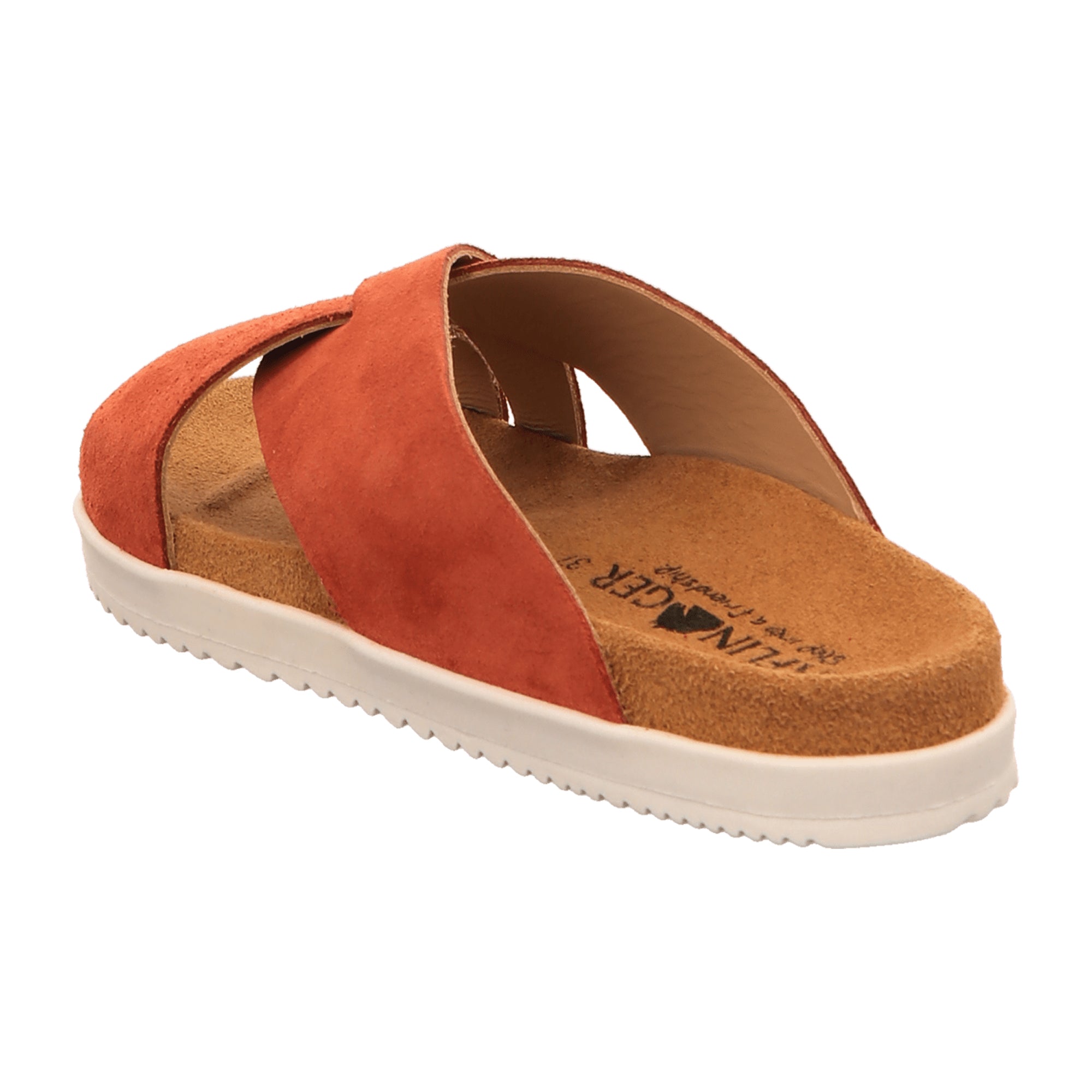 Haflinger 866008 Women's Orange Comfort Slippers - Stylish & Durable