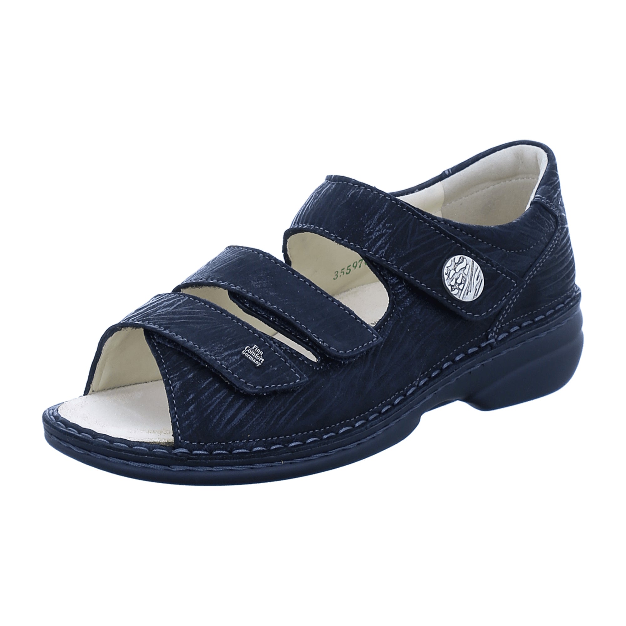 Finn Comfort 96404 Nero Women's Black Comfort Shoes