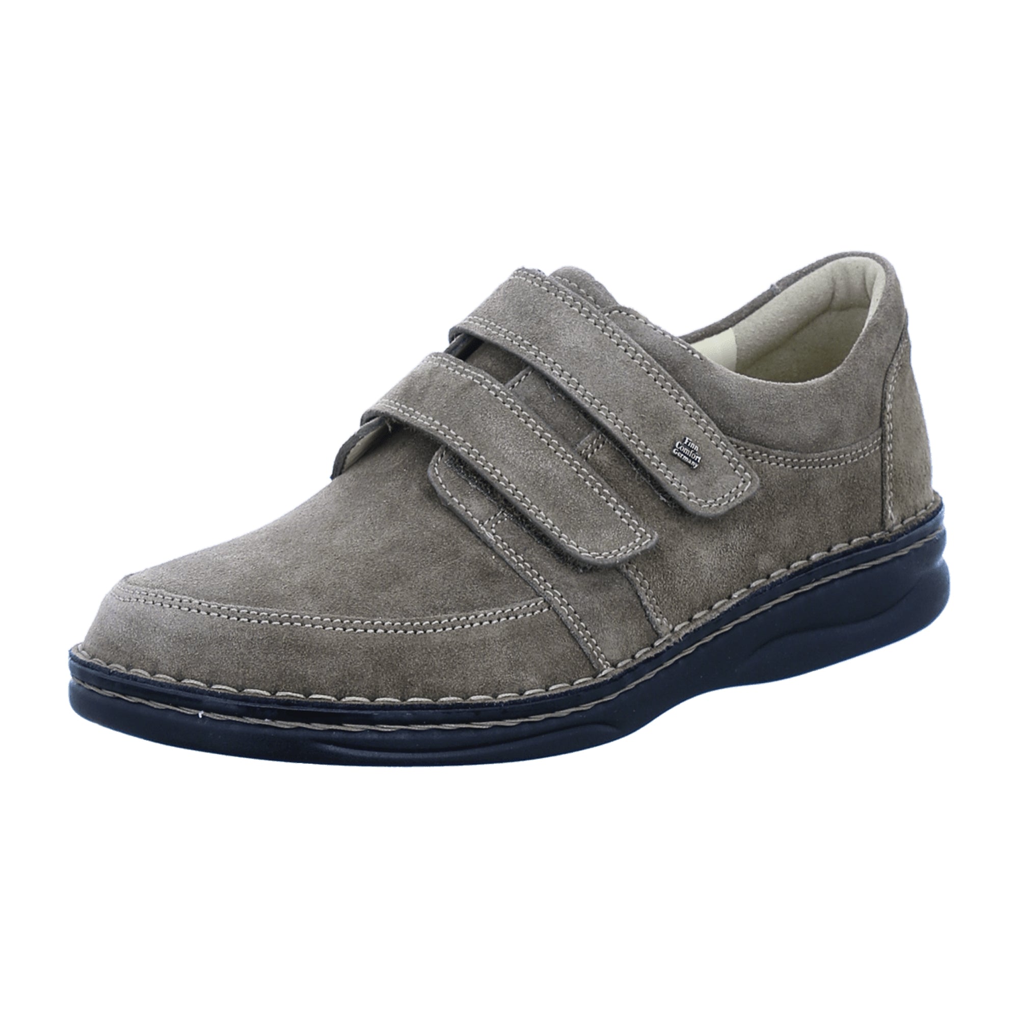 Finn Comfort 01112 Men's Comfortable Shoes - Stylish Beige Leather