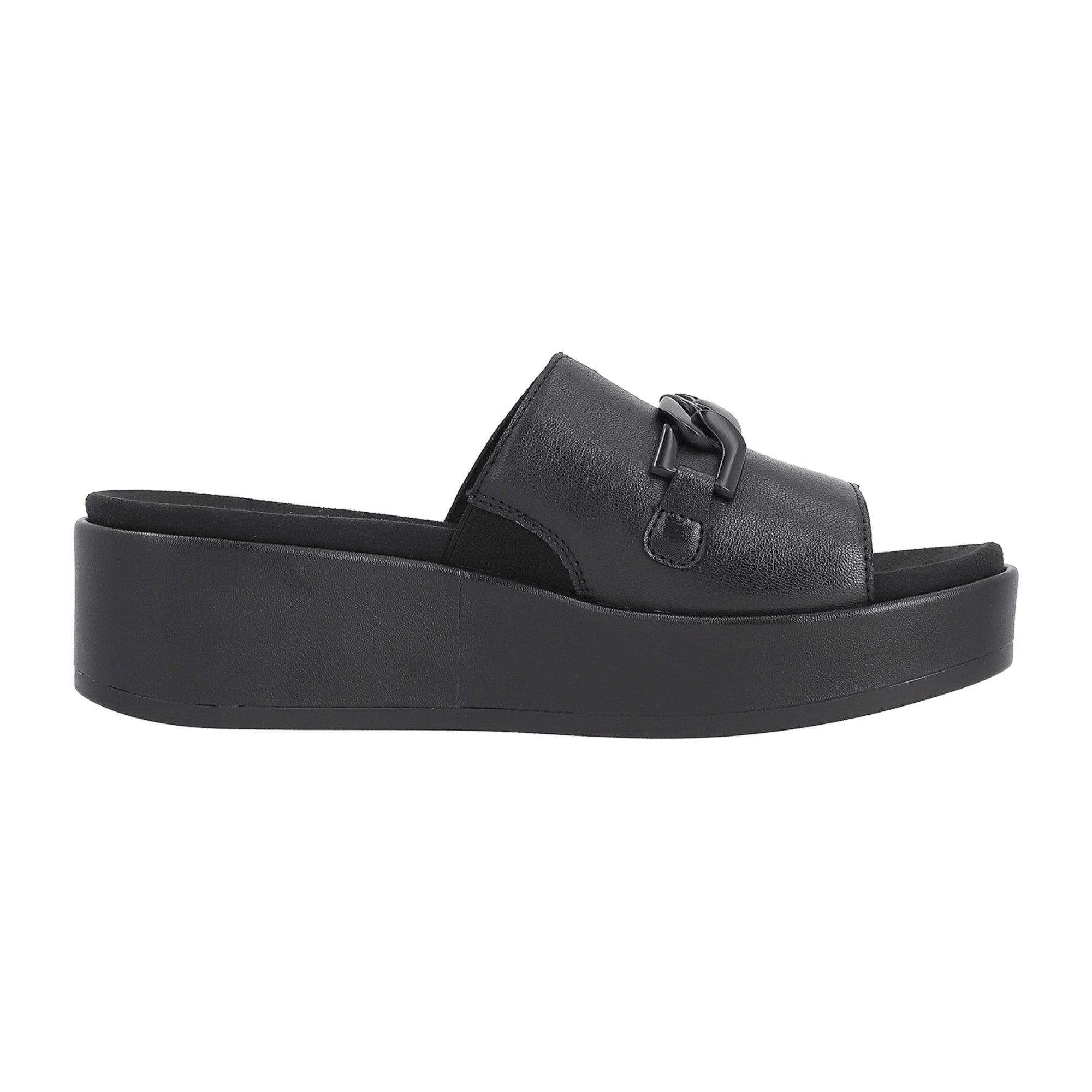 Remonte Women's Black Leather Shoes Comfortable Low Heel Casual Footwear