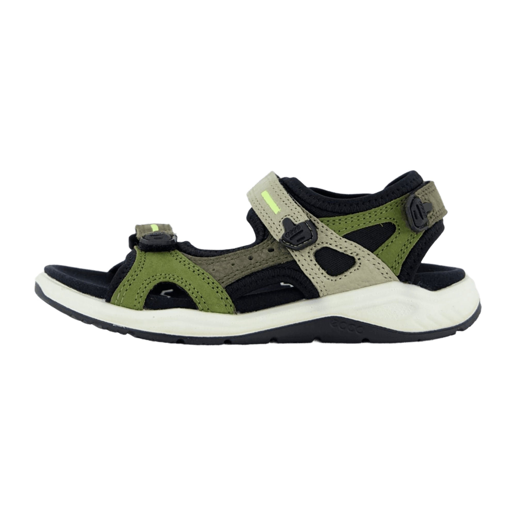 Ecco X-Trinsic K Green Sandals for Kids - Durable Outdoor Footwear