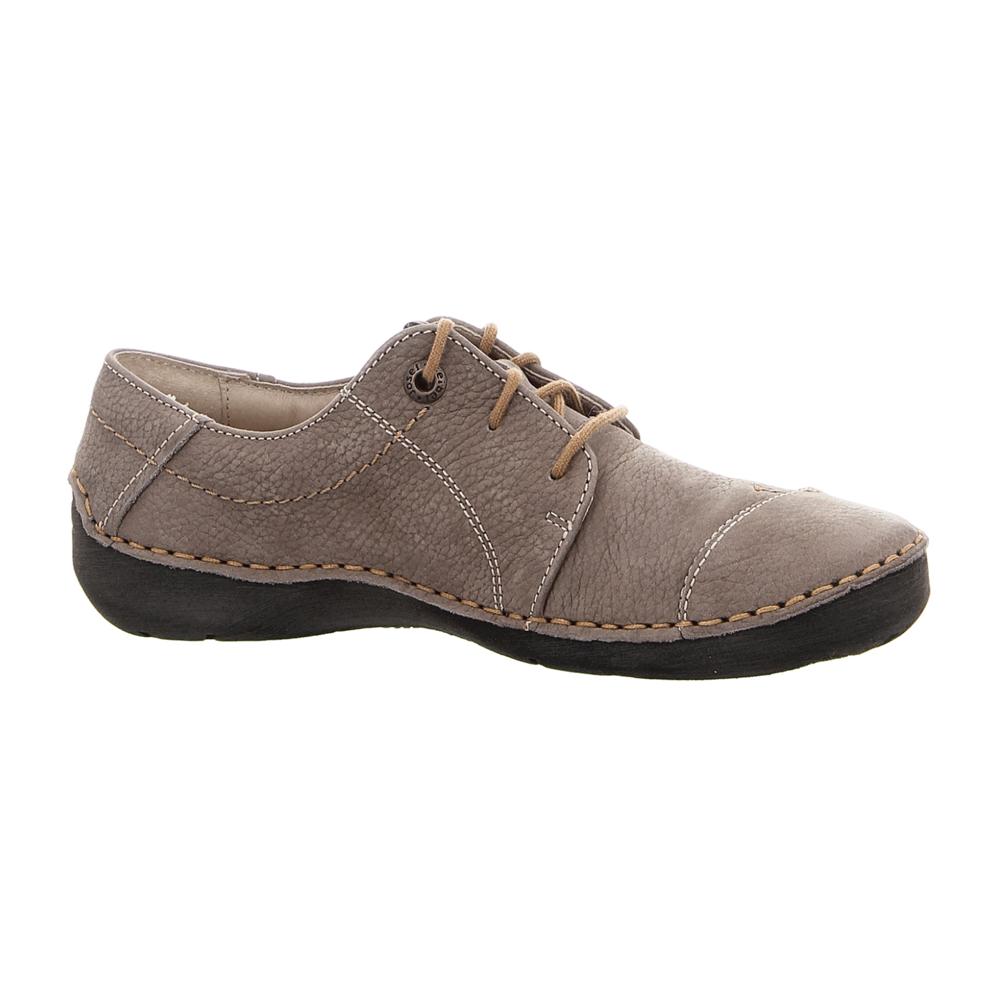 Josef Seibel Comfortable Lace-Up Shoes for Women in Grey