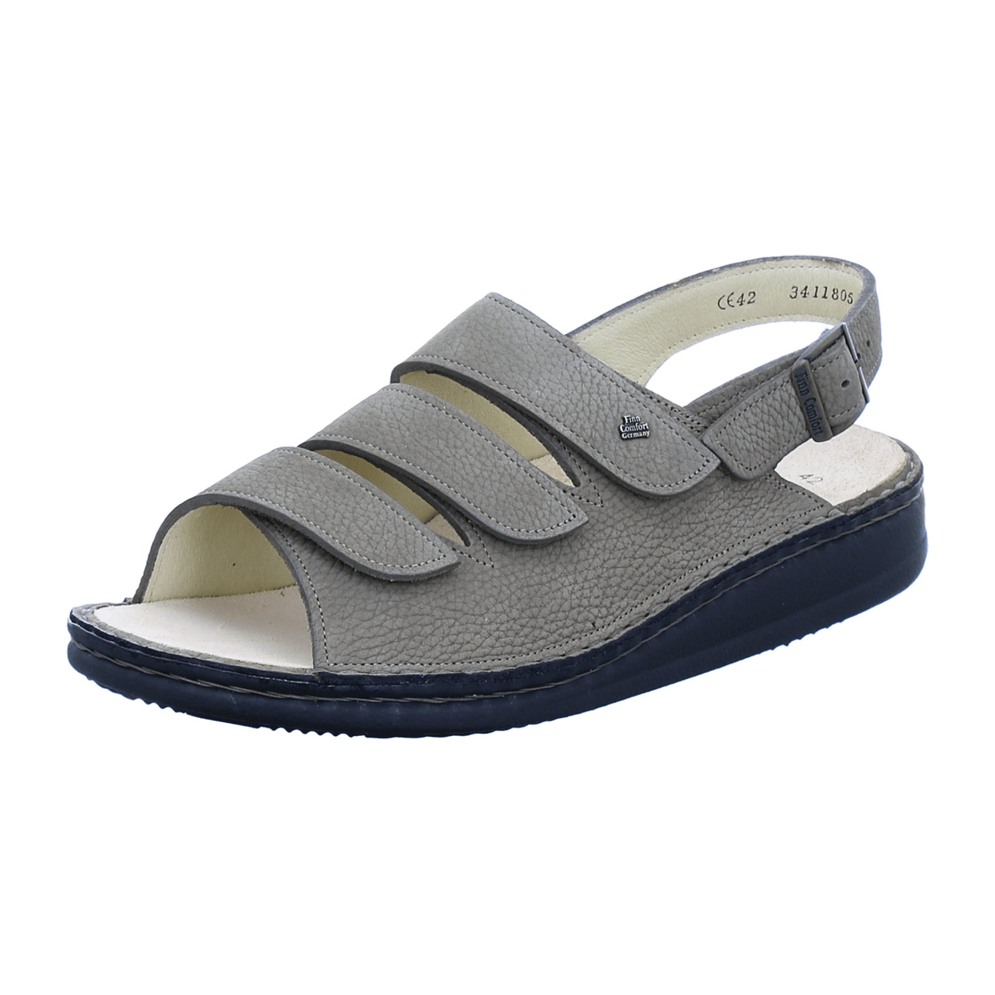 Finn Comfort Sylt Men's Sandals - Comfortable & Durable Leather Sandal in Oxide Brown