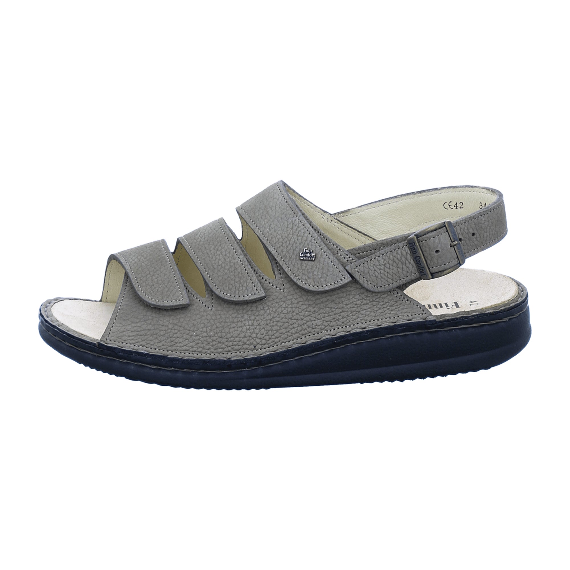 Finn Comfort Sylt Men's Sandals - Comfortable & Durable Leather Sandal in Oxide Brown