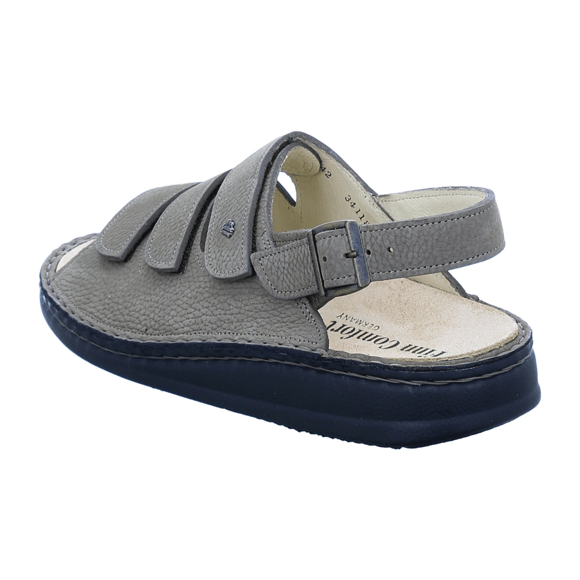 Finn Comfort Sylt Men's Sandals - Comfortable & Durable Leather Sandal in Oxide Brown