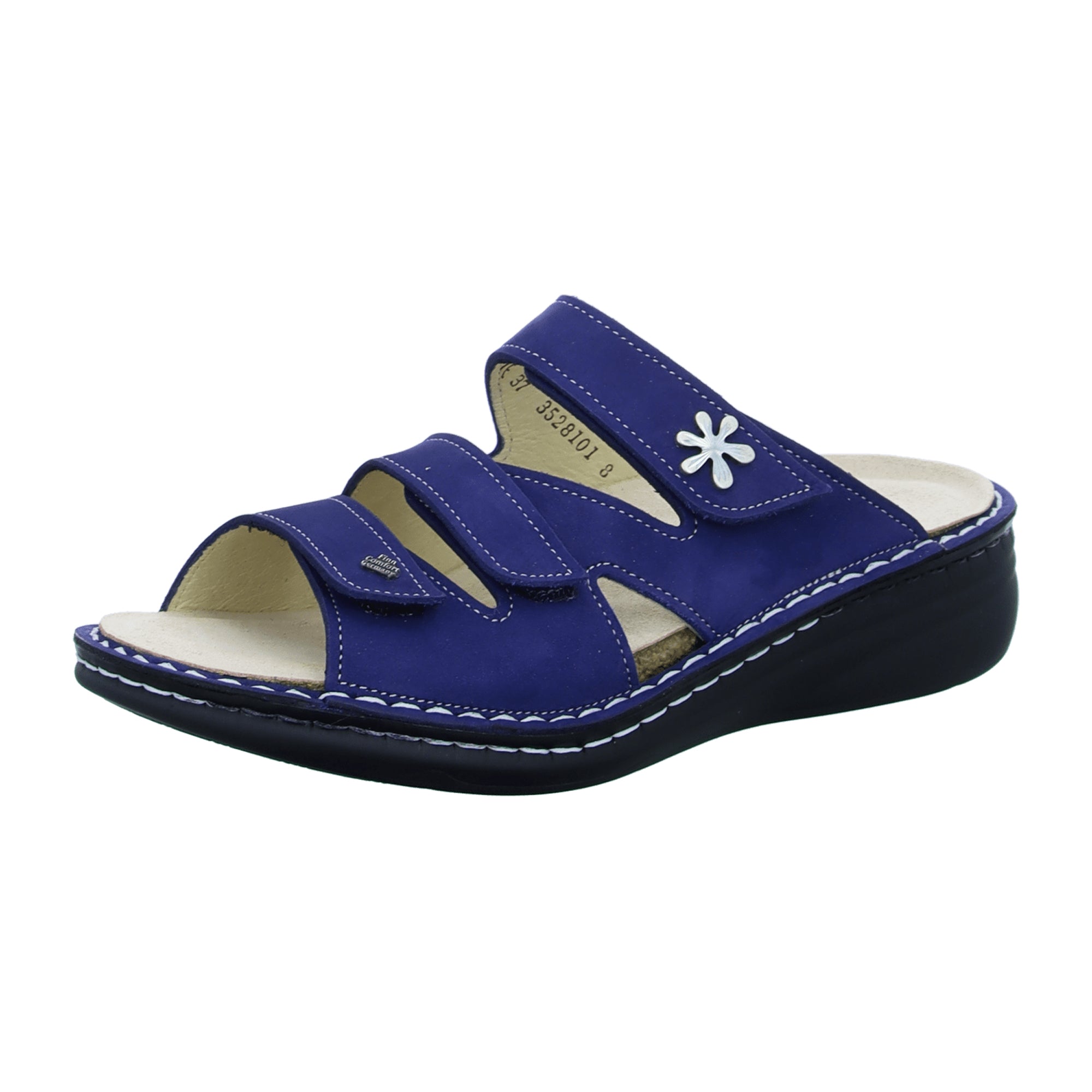 Finn Comfort Grenada Women's Comfortable Sandals - Stylish Blue
