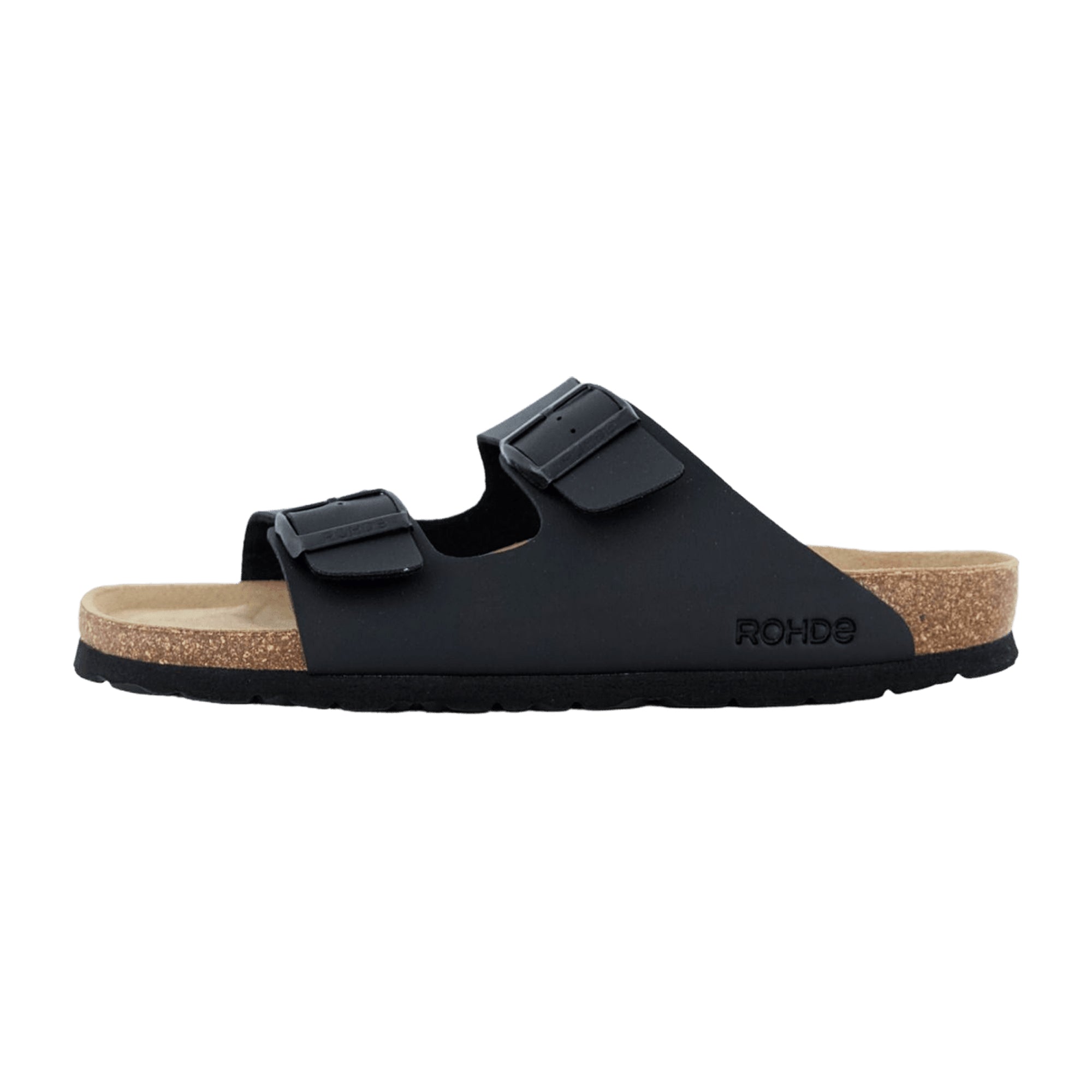 Rohde Grado Men's Black Slippers Comfortable Stylish Footwear for Everyday Use