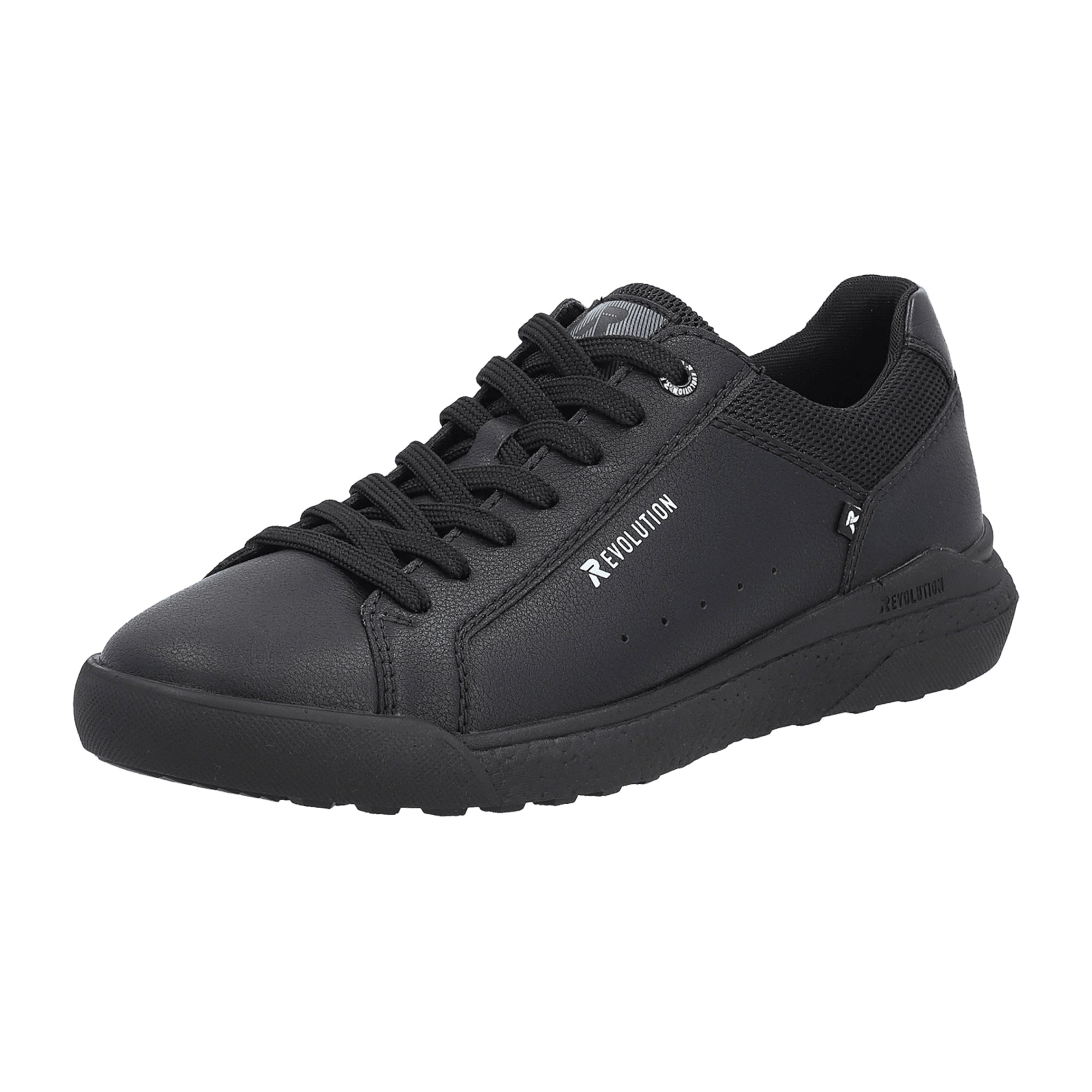 Rieker Evolution Men's Black Leather Casual Shoes