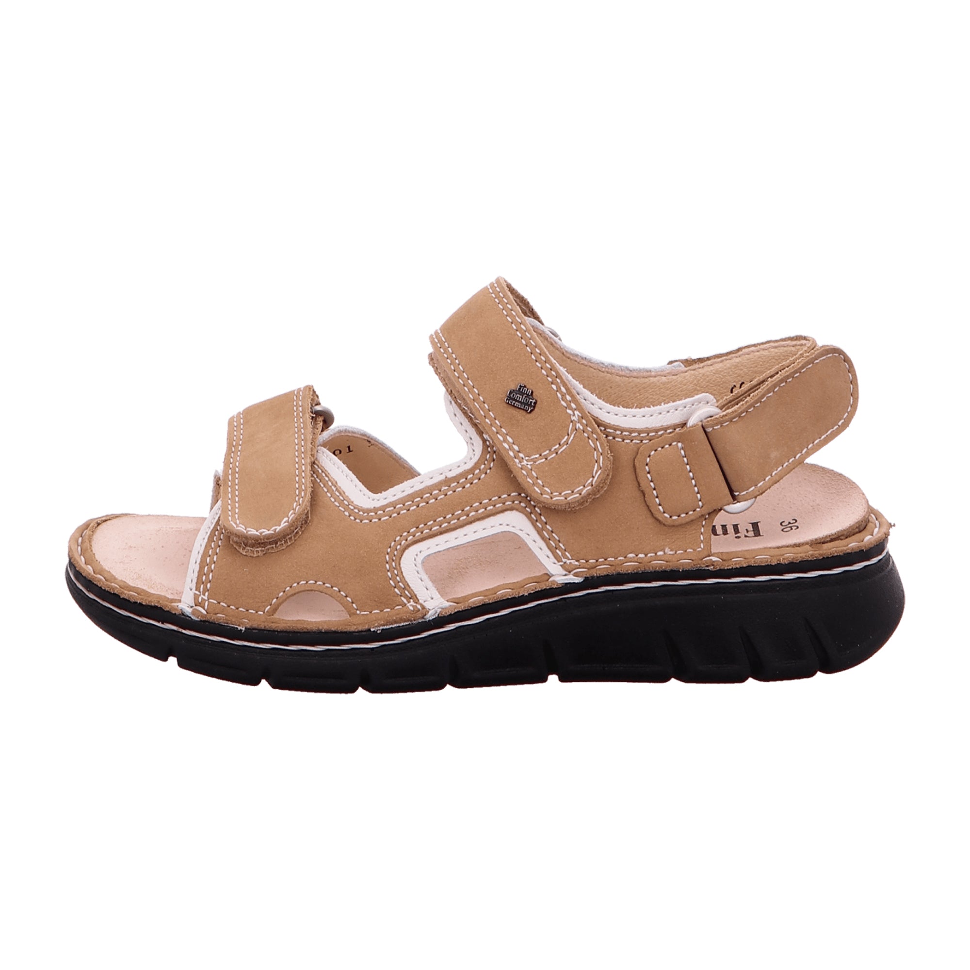 Finn Comfort Women's Trekking Sandals - Durable & Stylish Brown Outdoor Footwear
