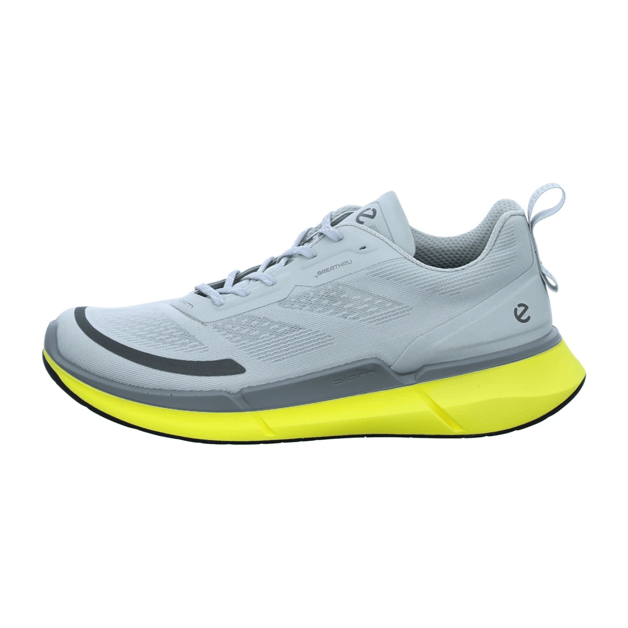 Ecco Biom 2.2 Men's Sneakers - Sporty & Stylish Gray and Yellow Athletic Shoes - Model 830754