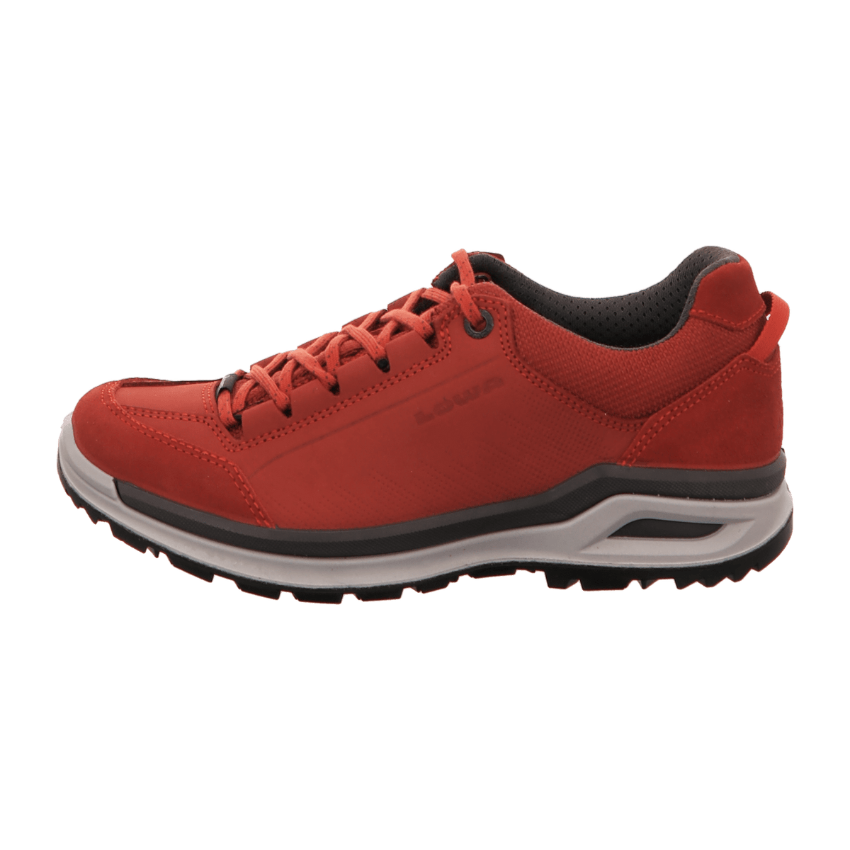 LOWA ASCONA GTX LO Women's Low Hiking Shoes Red Leather