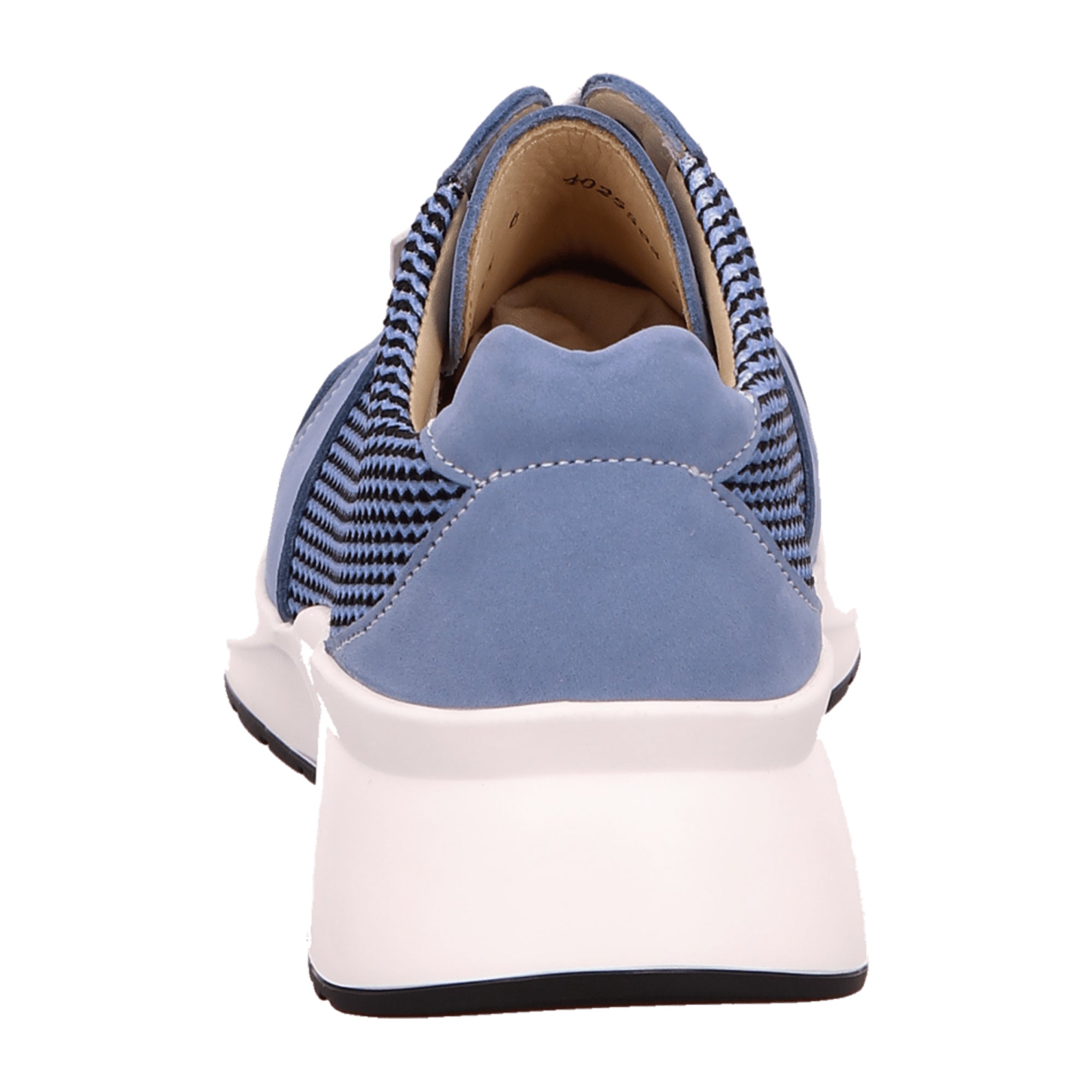 Finn Comfort Leganes Women's Comfort Lace-Up Shoes in Blue/Sky - Flexible & Supportive Footbed