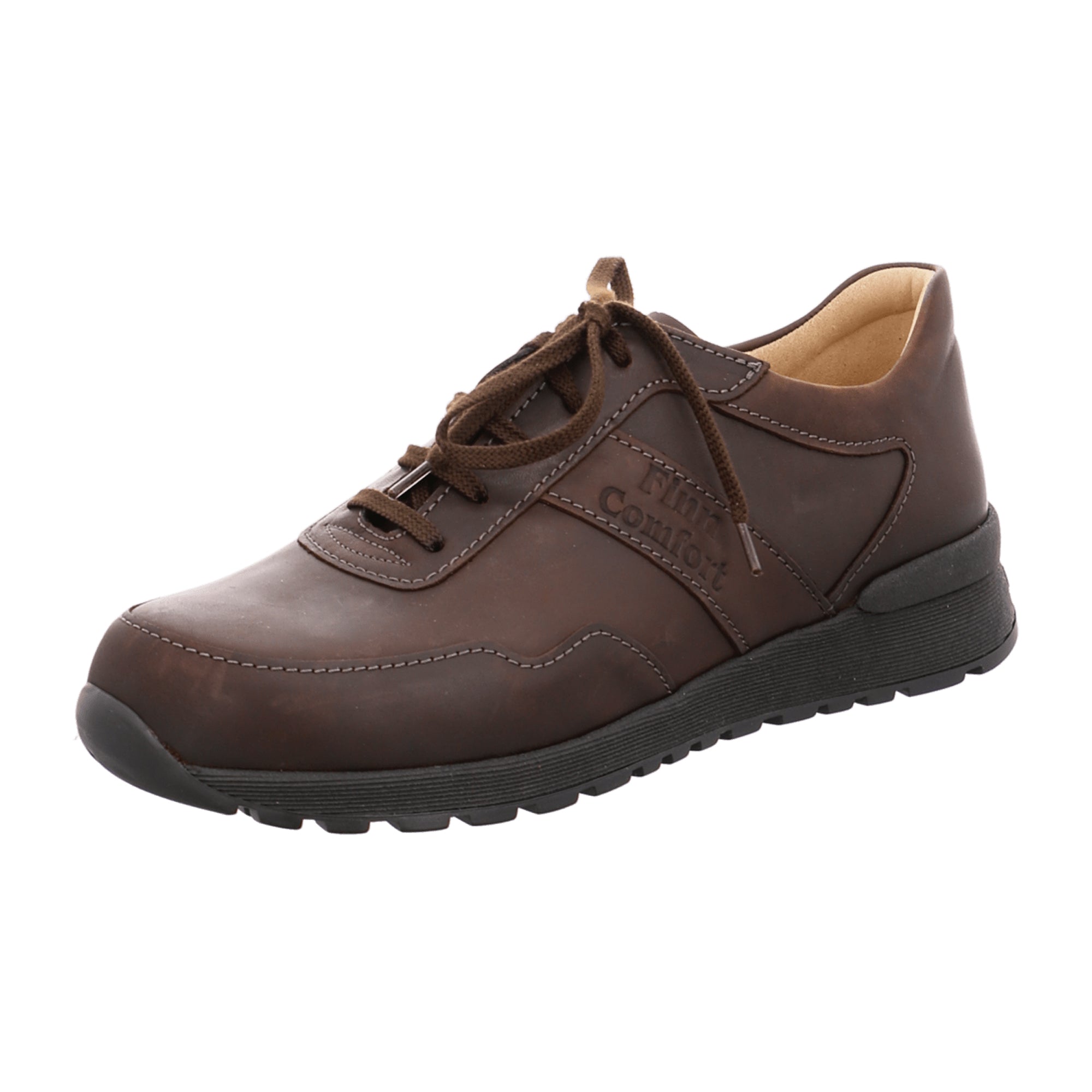 Finn Comfort Prezzo Men's Brown Leather Shoes - Comfortable & Stylish