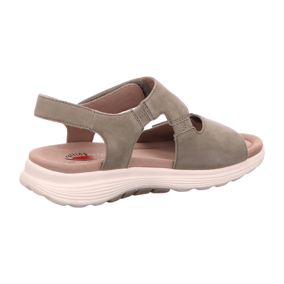 Gabor Women's Green Strappy Sandals - Open Toe Summer Shoes for Wedding