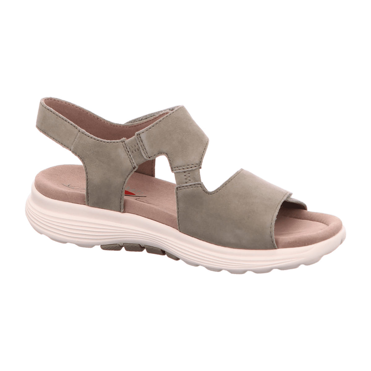 Gabor Women's Green Strappy Sandals - Open Toe Summer Shoes for Wedding