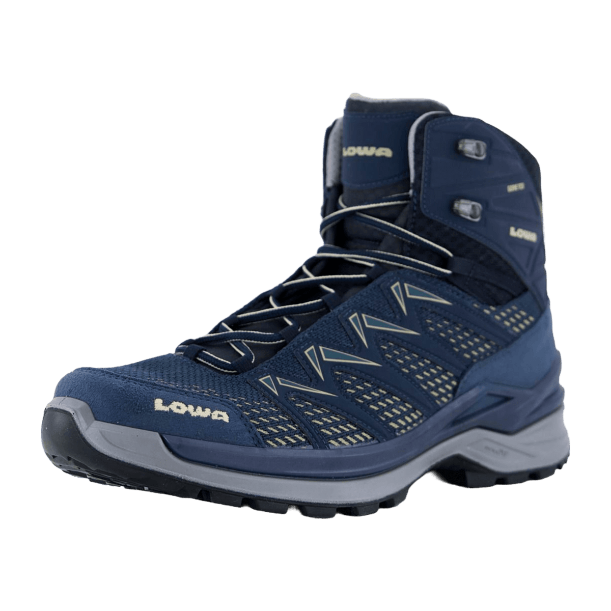 LOWA Innox Pro GTX Mid Men's Trekking Shoes - Waterproof Jeans Dune
