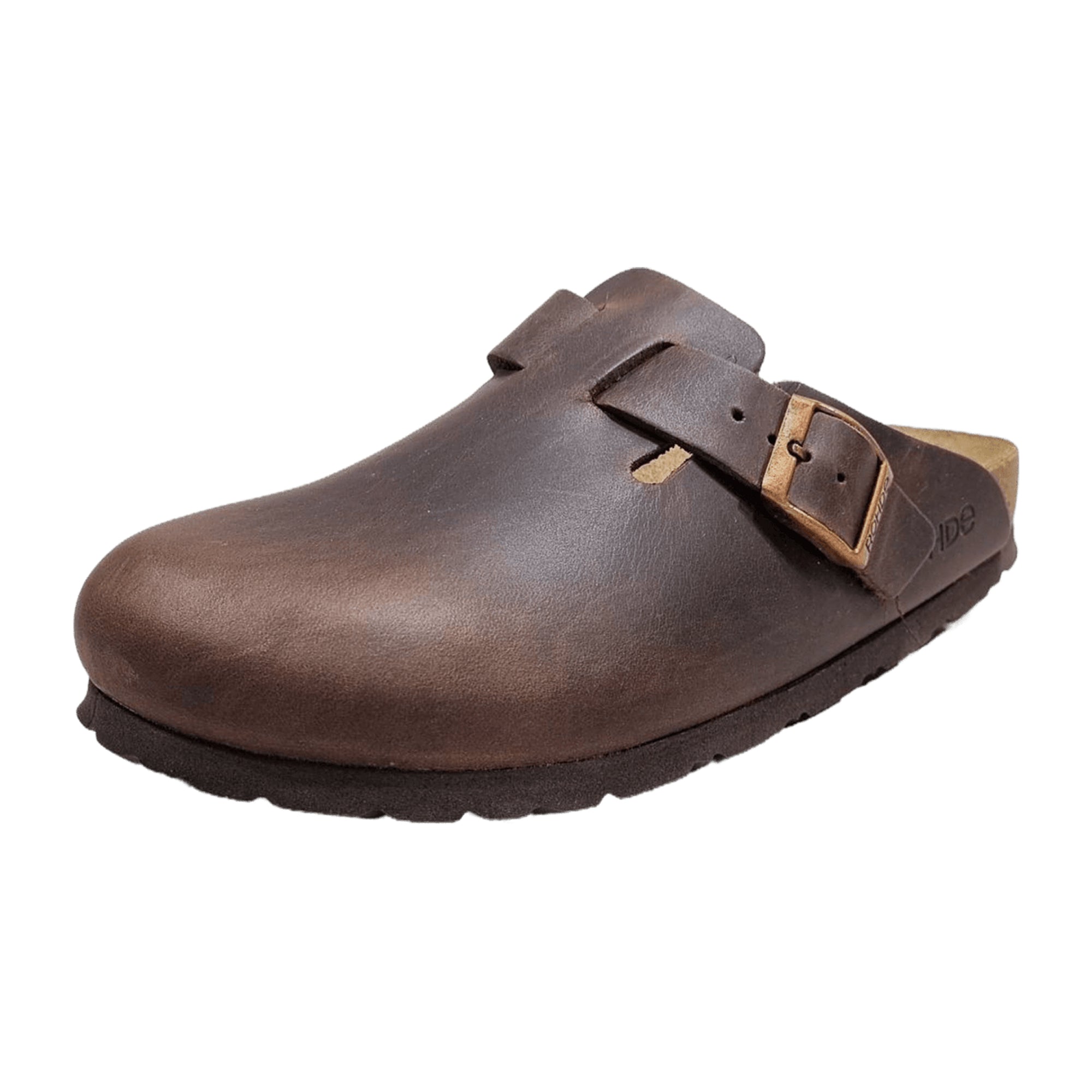 Rohde Mocca Brown Women's Shoes Fettnubuk Leather Slip-On Casual Comfort