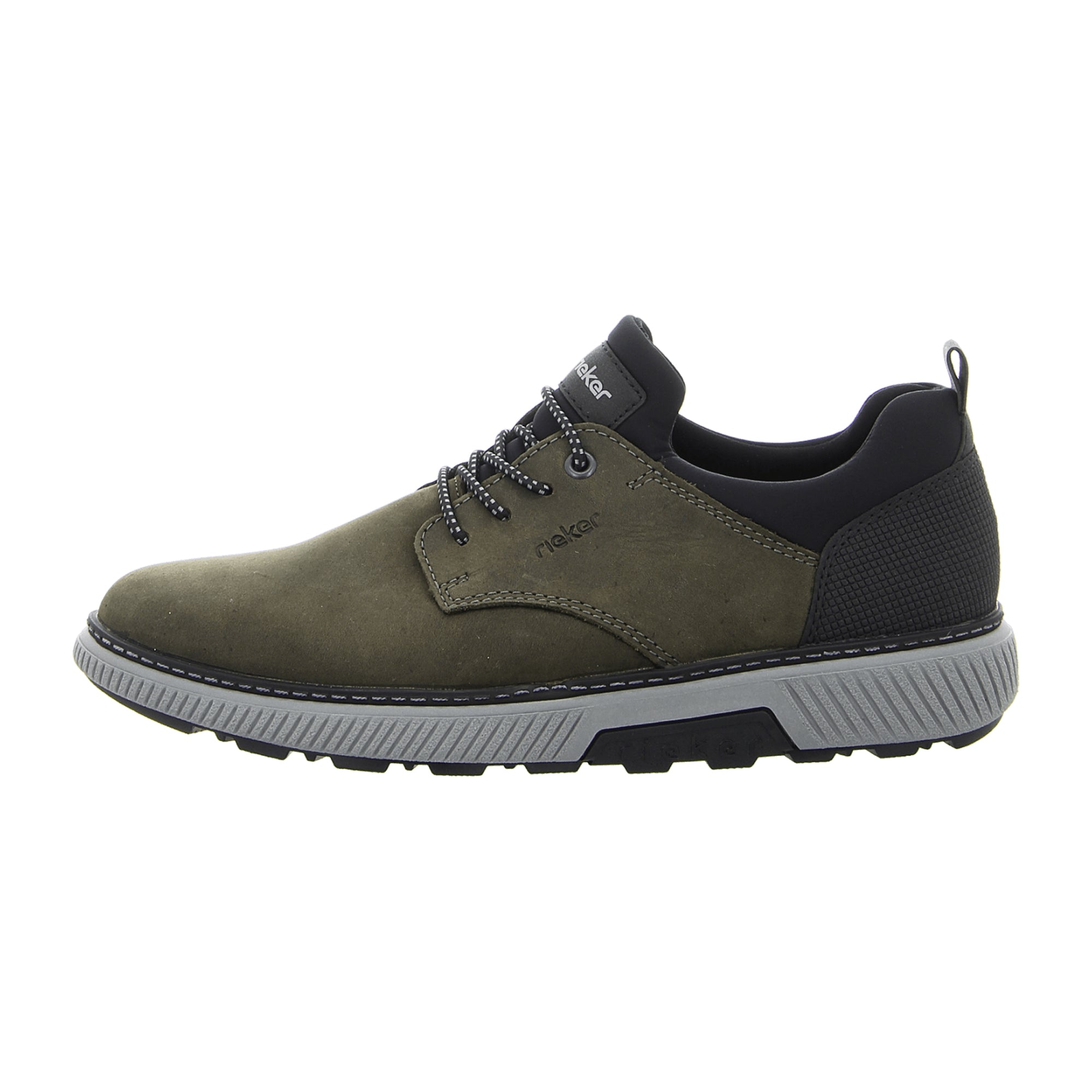 Rieker HWK Men's Casual Shoes Olive Color