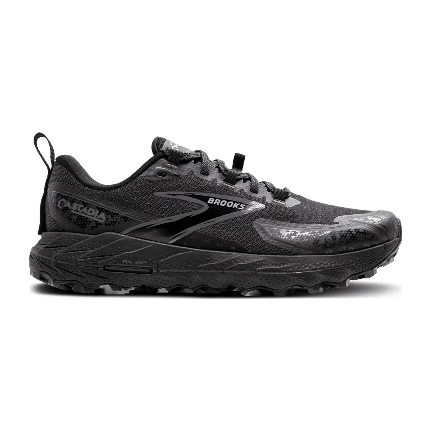 Brooks Cascadia 18 Women's Trail Running Shoes Black Lace-Up