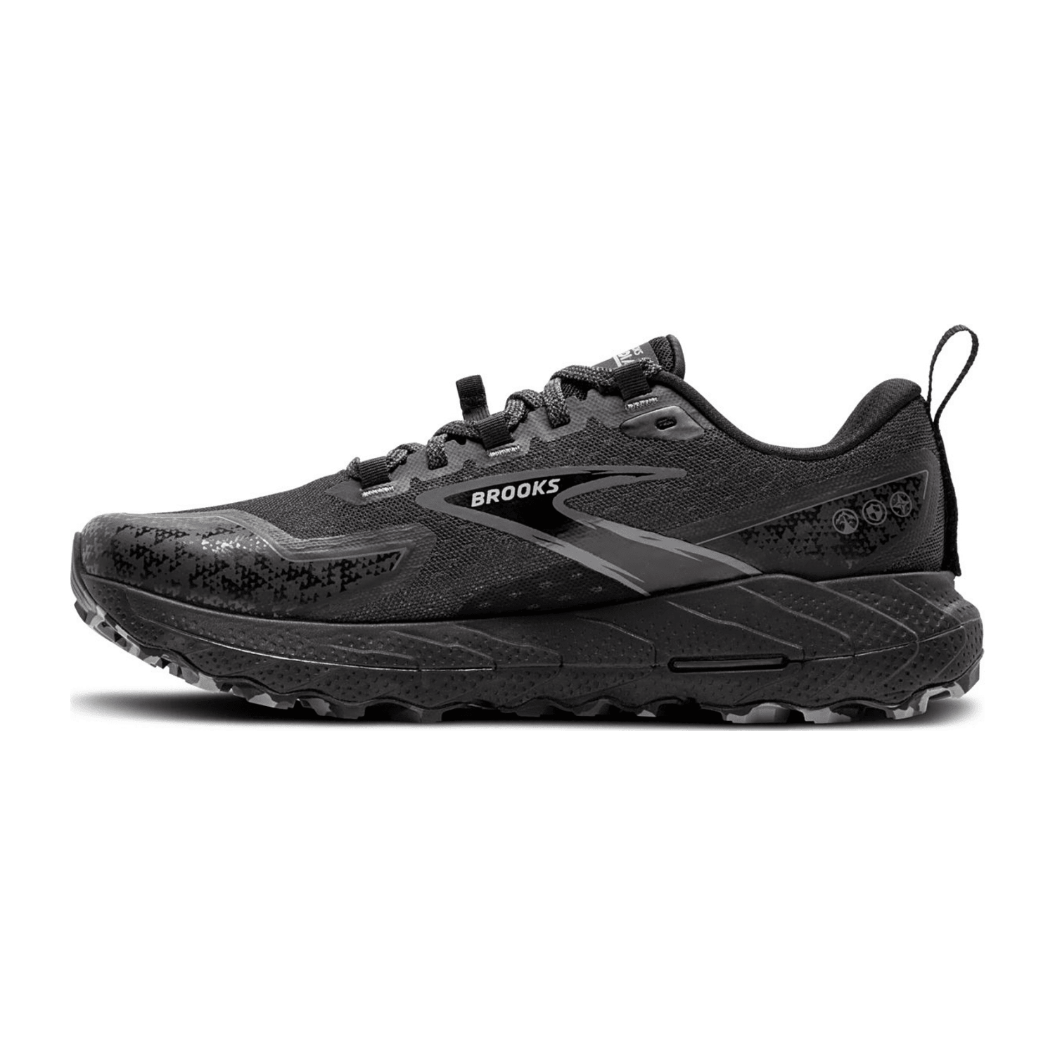 Brooks Cascadia 18 Women's Trail Running Shoes Black Lace-Up