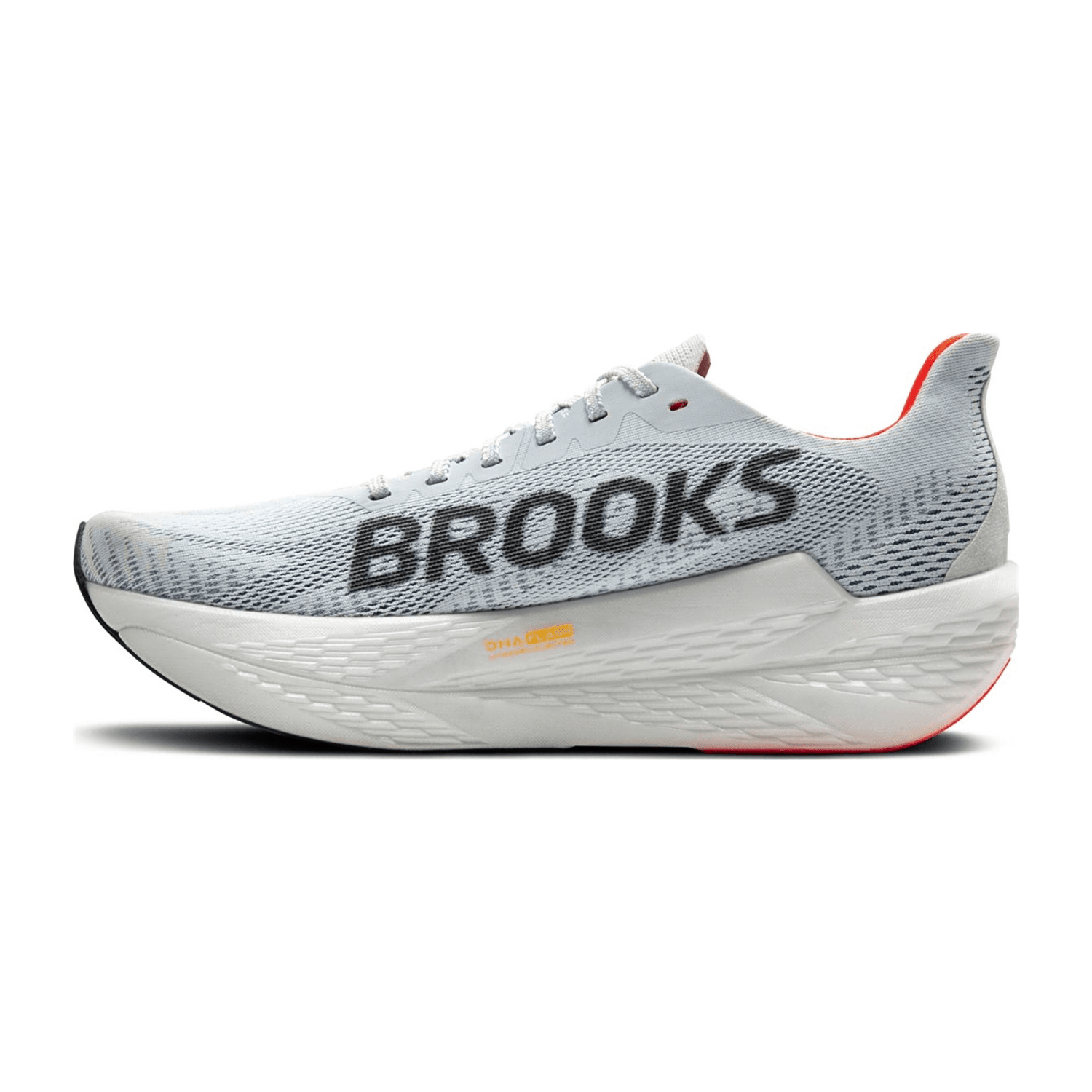 Brooks Men's Hyperion Max 2 Running Shoes, Illusion Coral Black, Synthetic Textile Upper, Rubber Outsole
