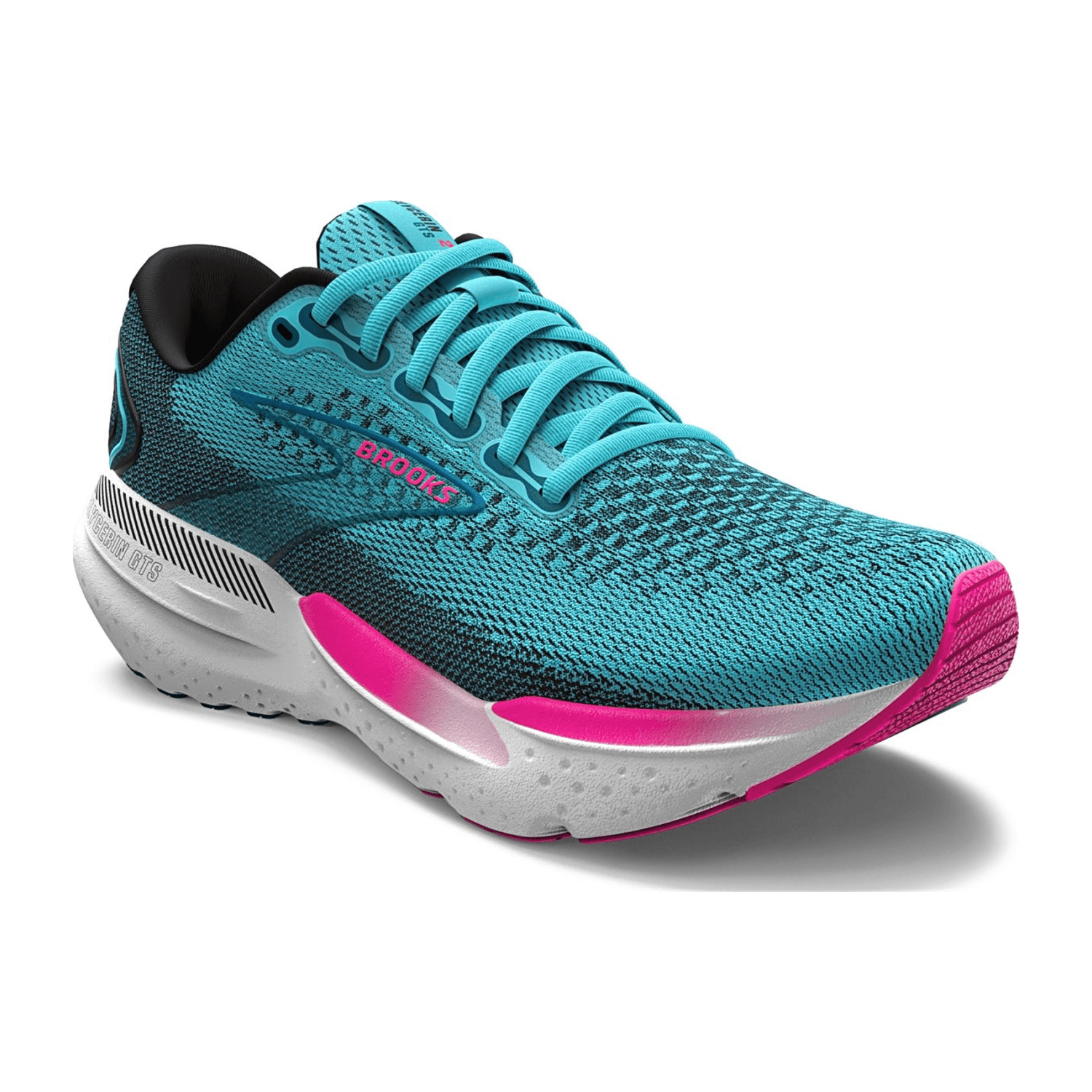 Brooks Glycerin GTS 21 Women's Running Shoes - Moroccan Blue Aquamarine