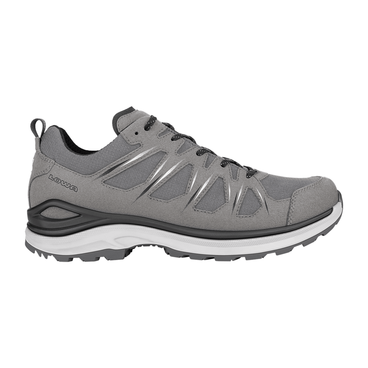 LOWA INNOX EVO II GTX Men's Trekking Shoes Grey Navy Waterproof