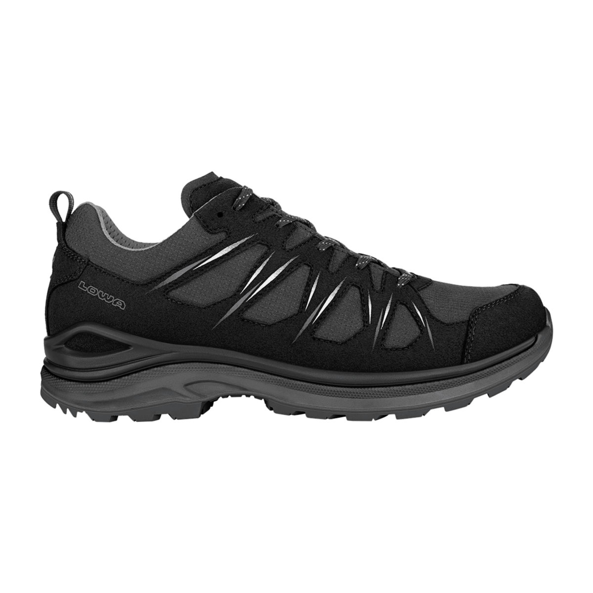 LOWA Innox Evo II GTX Men's Trekking Shoes Black Grey Waterproof