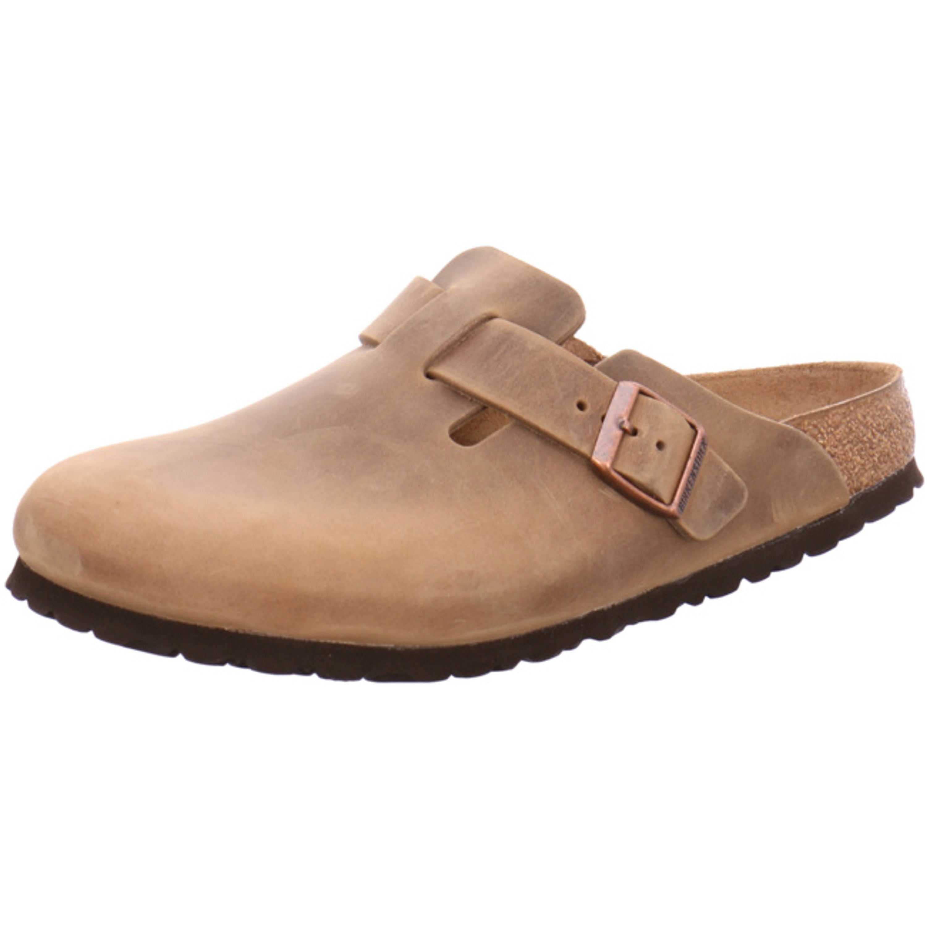 Birkenstock Boston Narrow brown Oiled nubuck leather - Bartel-Shop