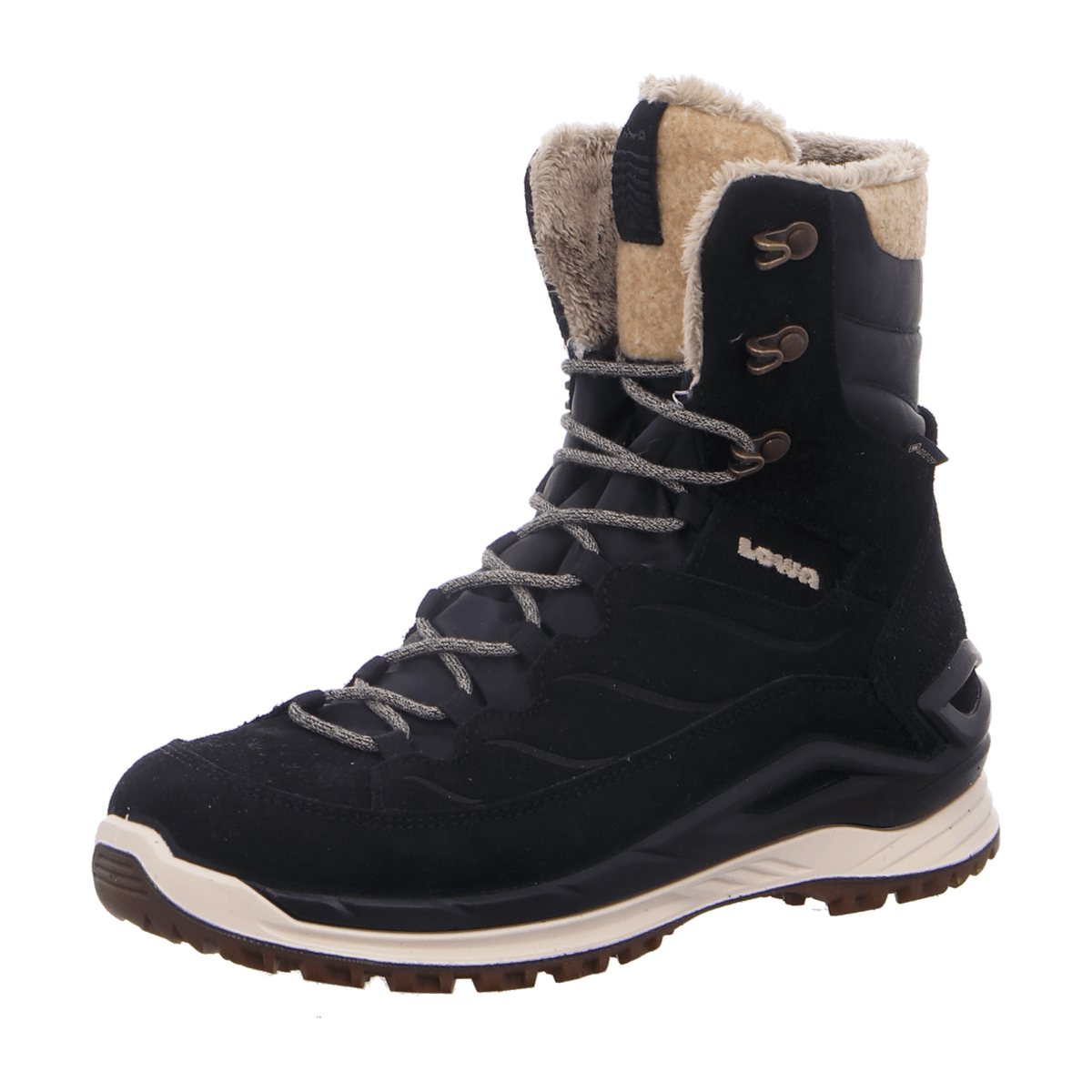 LOWA Calceta Evo GTX Women's High Boots Black Leather Waterproof