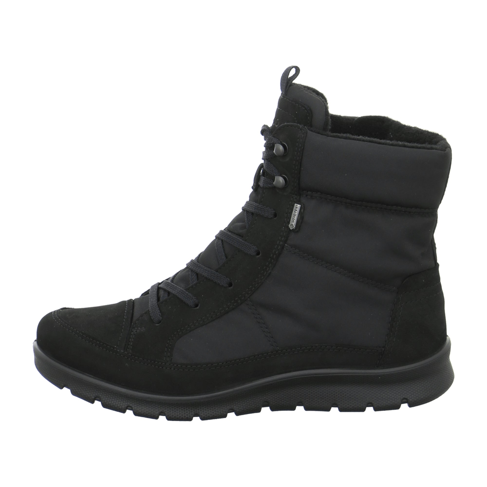Ecco Babett Women's Black Leather Comfort Shoes