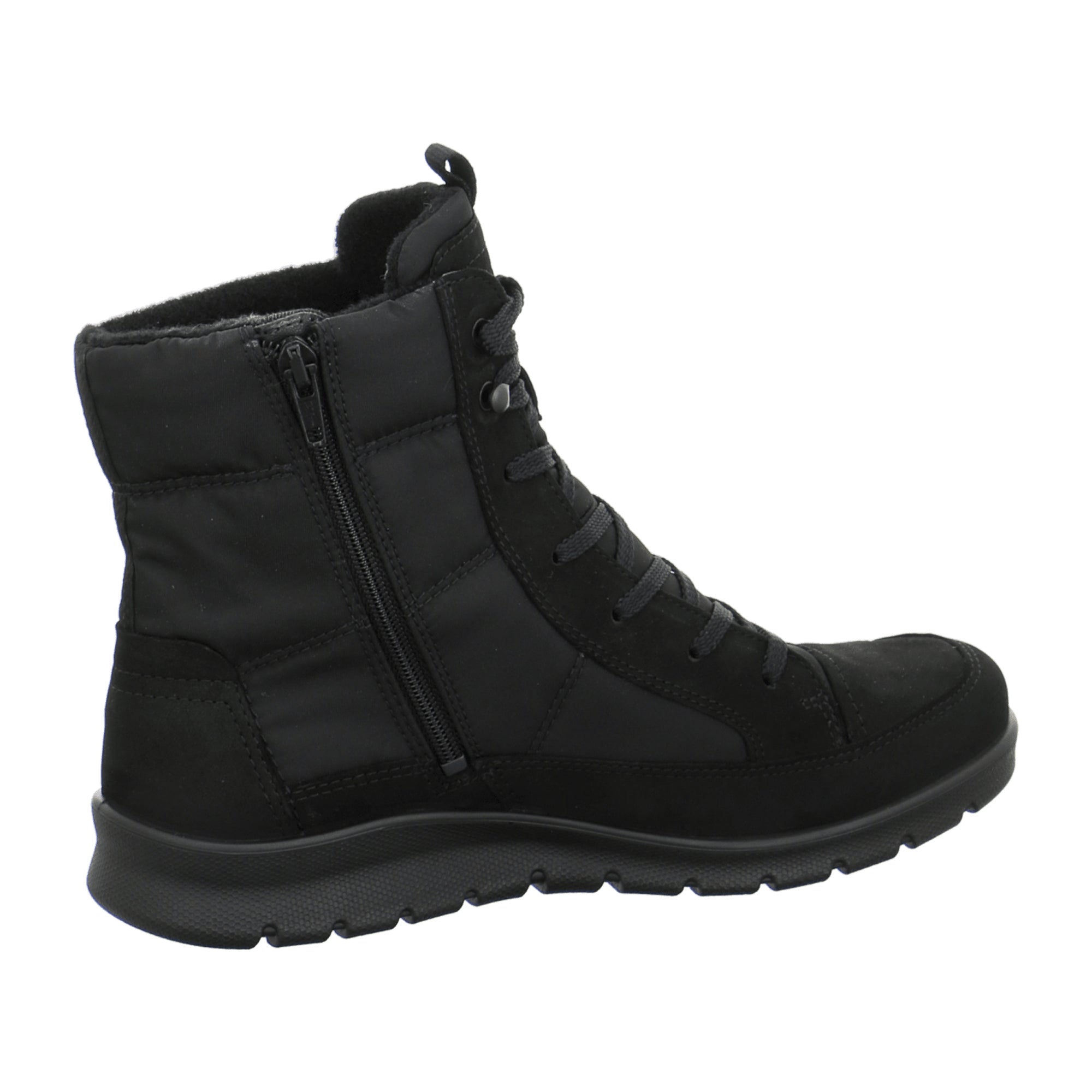 Ecco Babett Women's Black Leather Comfort Shoes