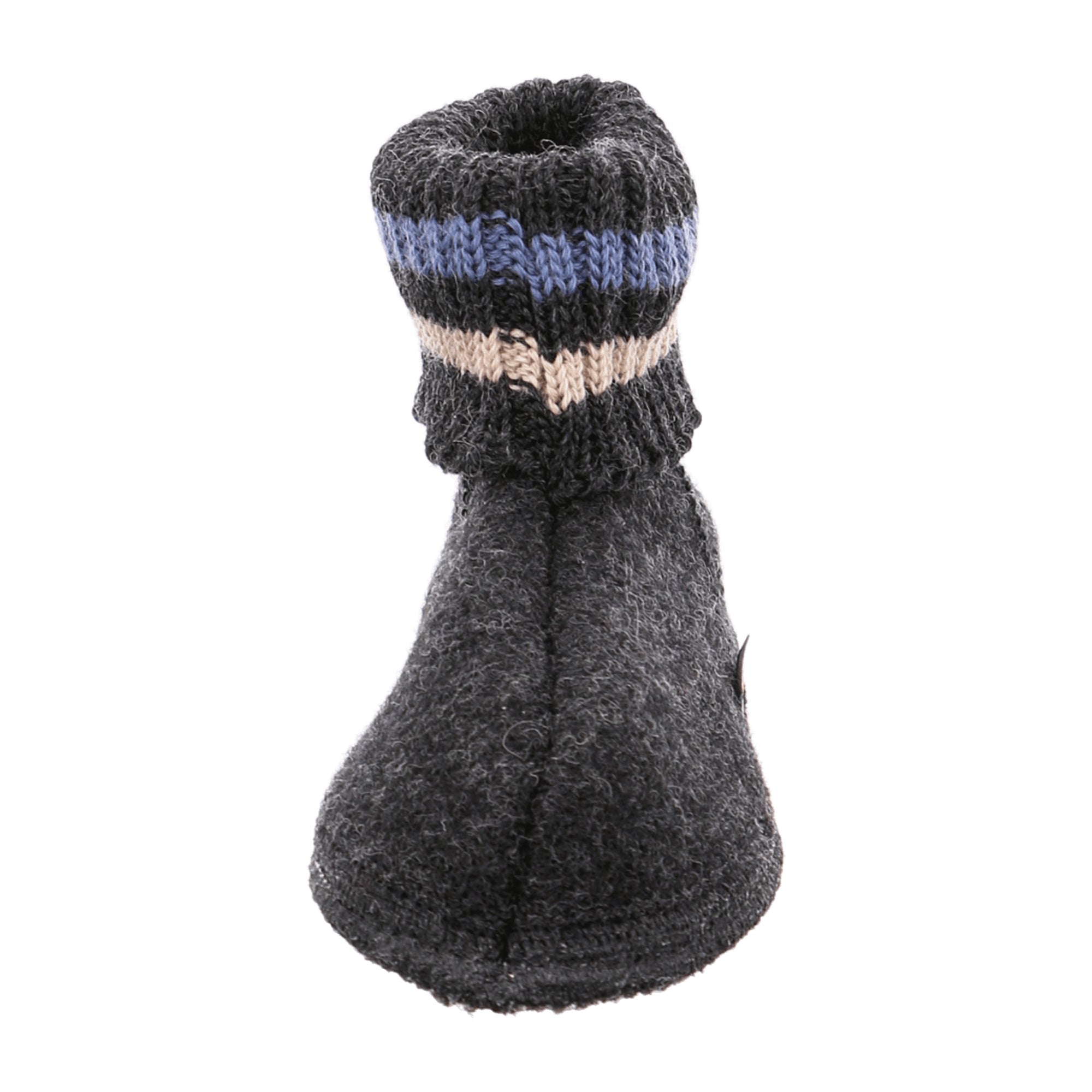 Haflinger Boys' Slippers - Stylish & Durable Grey Children's Footwear