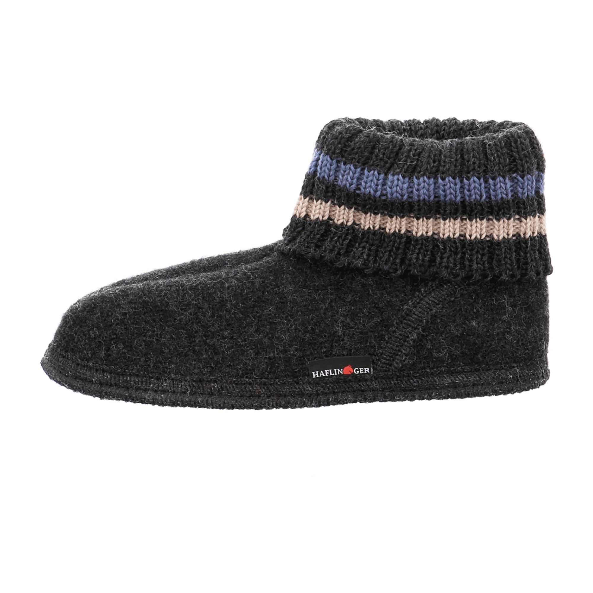 Haflinger Boys' Slippers - Stylish & Durable Grey Children's Footwear